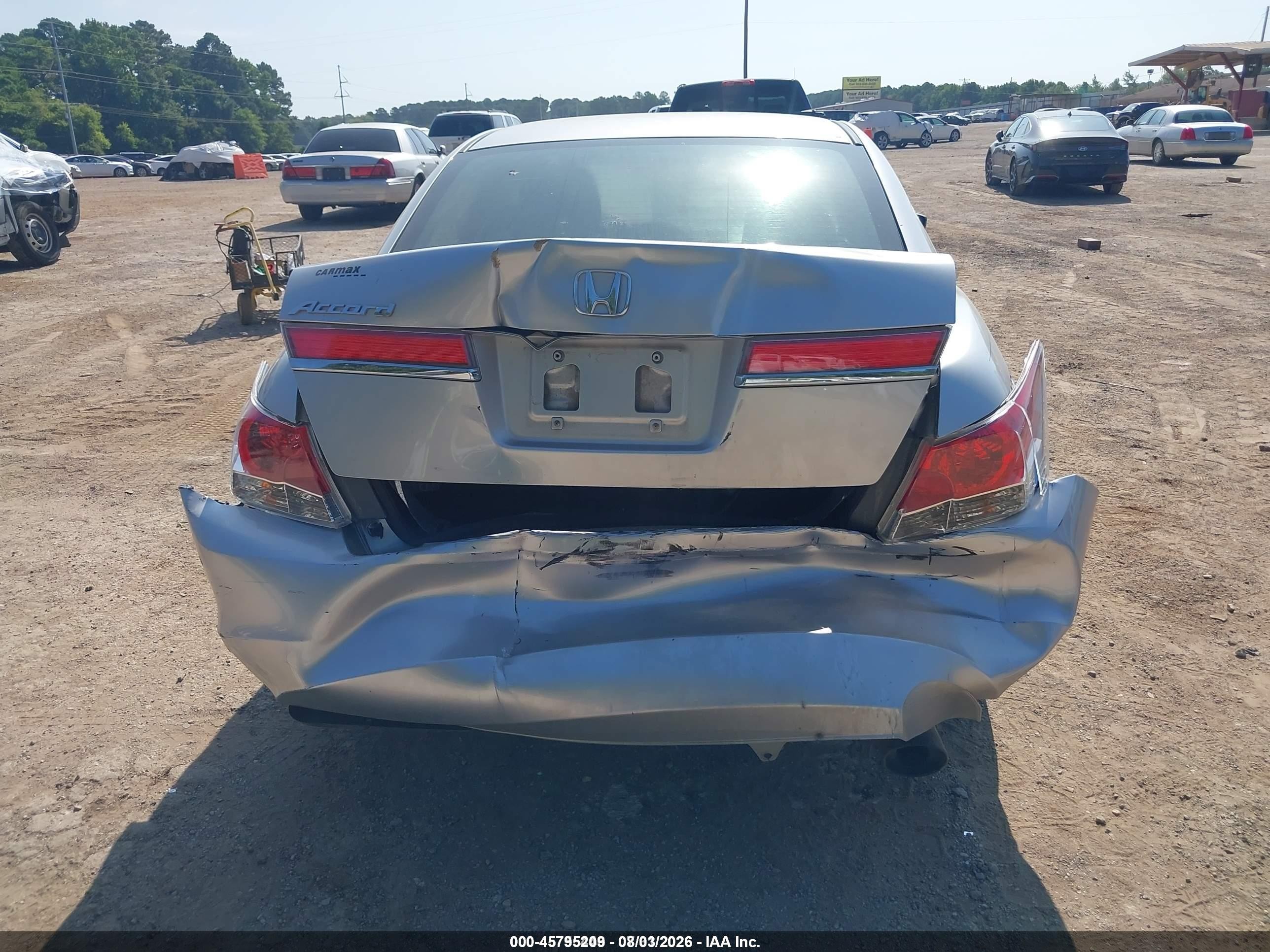 2012 Honda Accord 2.4 Lx-p Серебряный vin: 1HGCP2F44CA157559