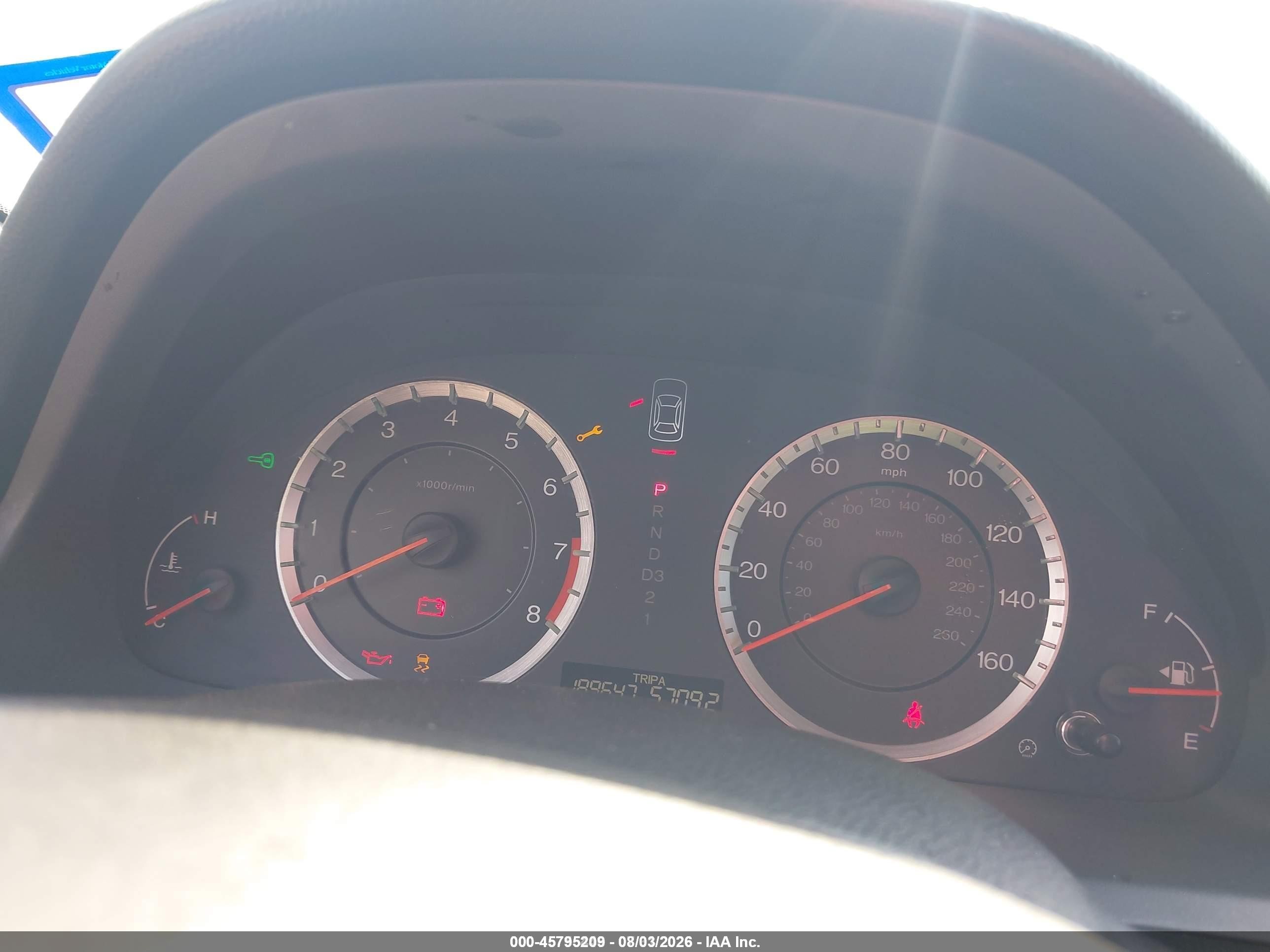 2012 Honda Accord 2.4 Lx-p Серебряный vin: 1HGCP2F44CA157559
