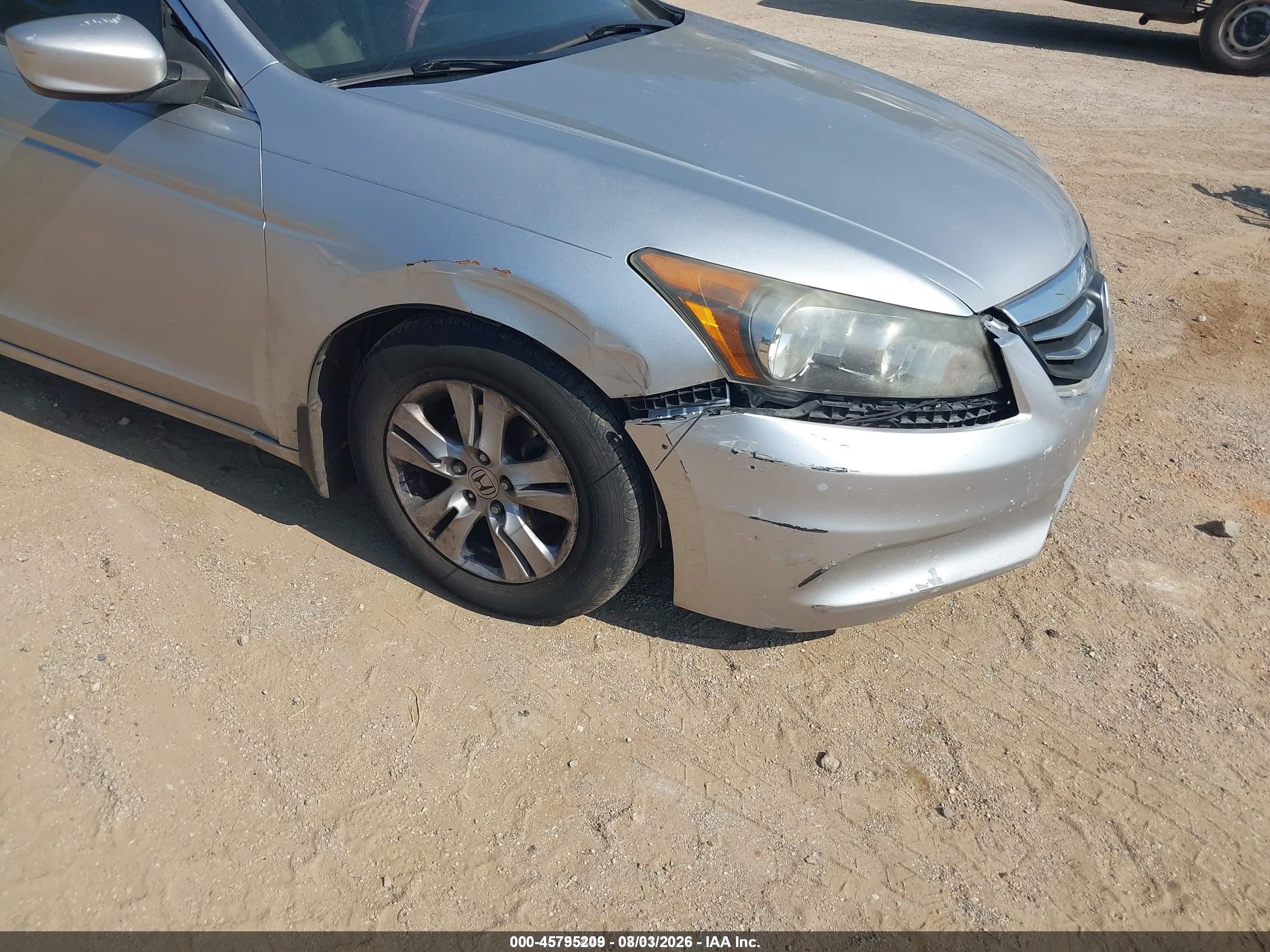 2012 Honda Accord 2.4 Lx-p Серебряный vin: 1HGCP2F44CA157559