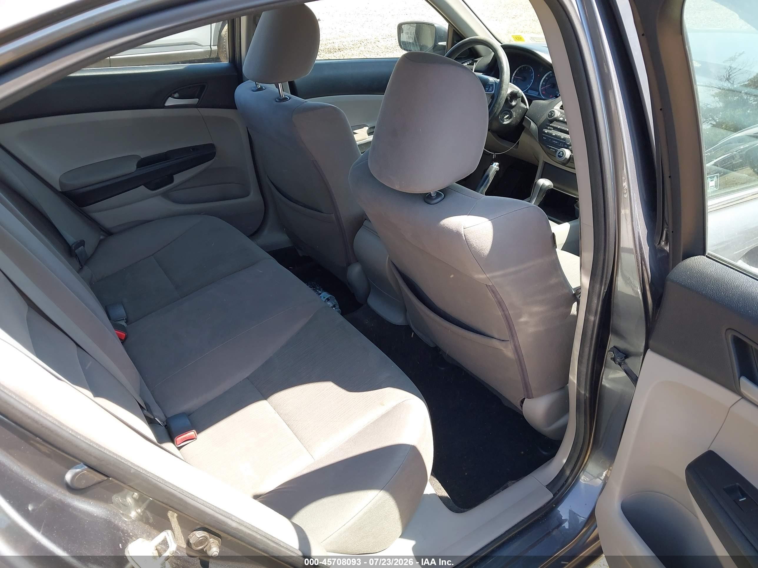 2012 Honda Accord 2.4 Lx-p Gray vin: 1HGCP2F44CA201060