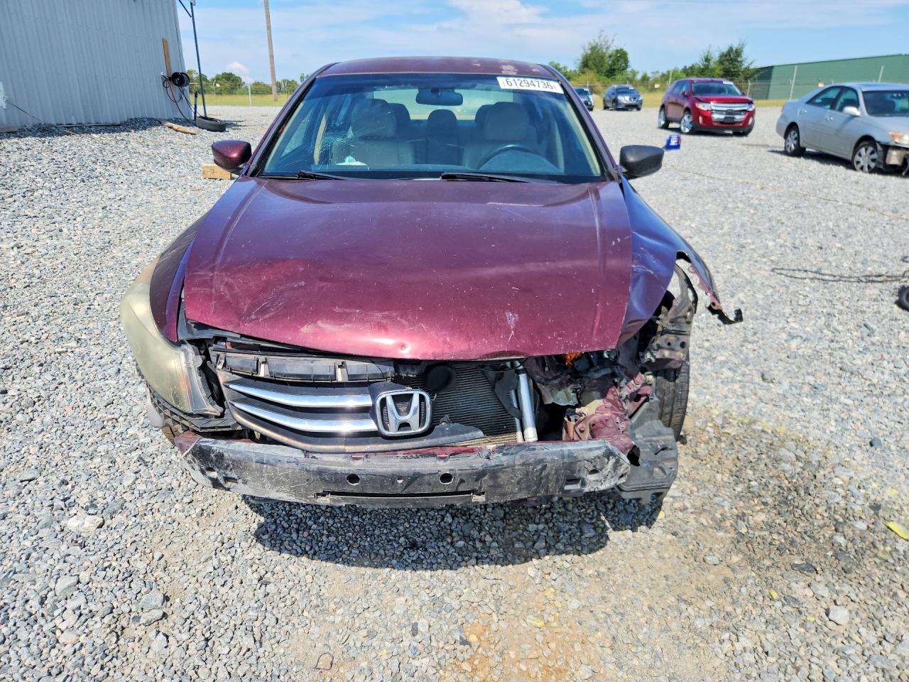 2012 Honda Accord Lxp Purple vin: 1HGCP2F44CA218540