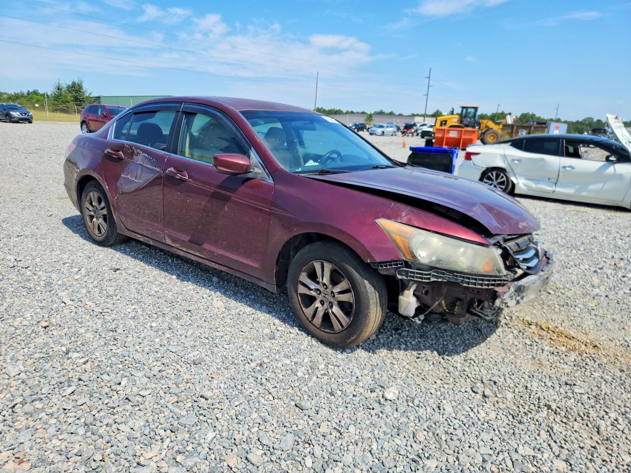2012 Honda Accord Lxp Purple vin: 1HGCP2F44CA218540