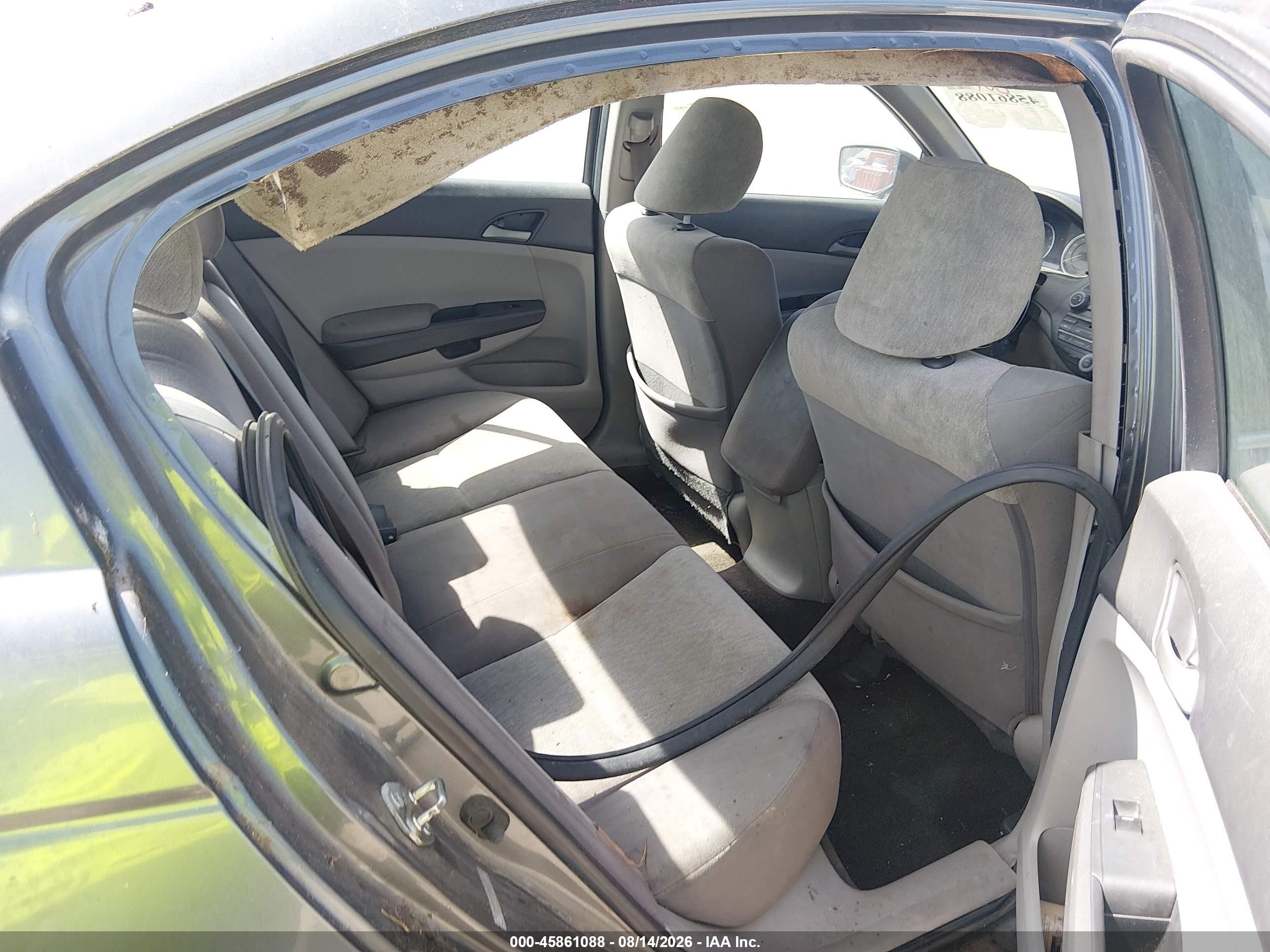 2010 Honda Accord 2.4 Lx-p Gray vin: 1HGCP2F45AA026766