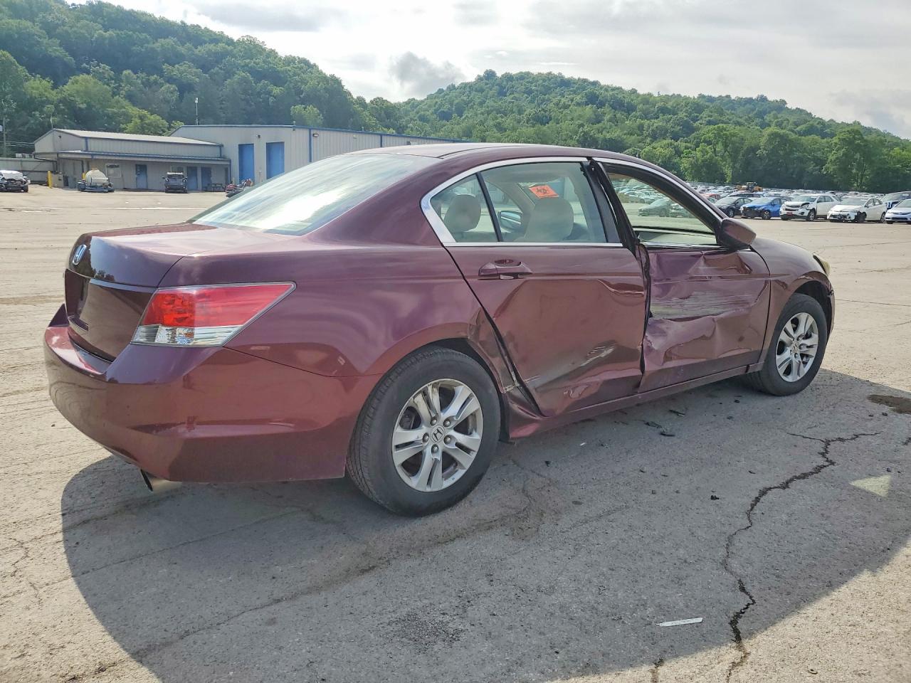 2010 Honda Accord Lxp Burgundy vin: 1HGCP2F45AA031272