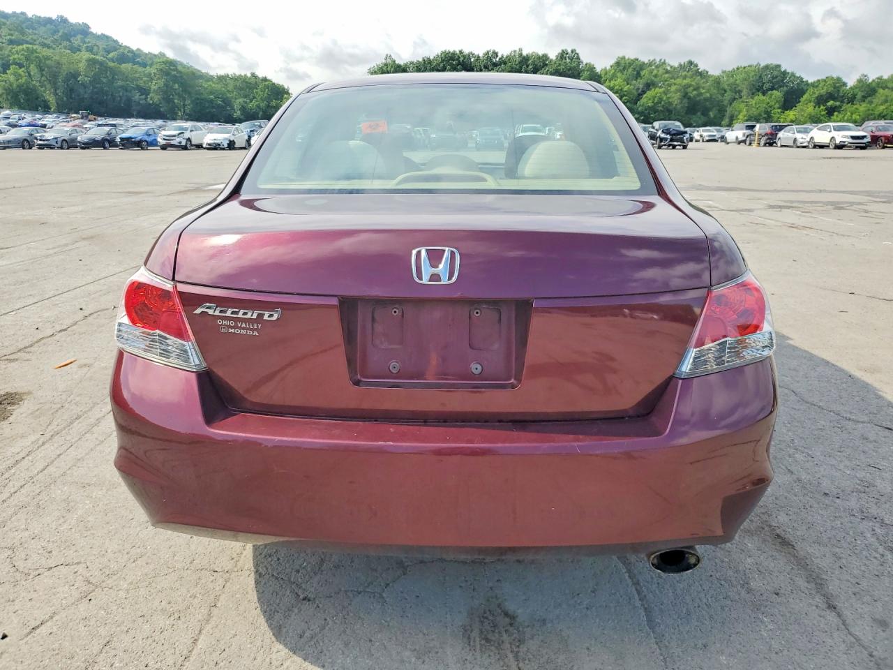 2010 Honda Accord Lxp Burgundy vin: 1HGCP2F45AA031272