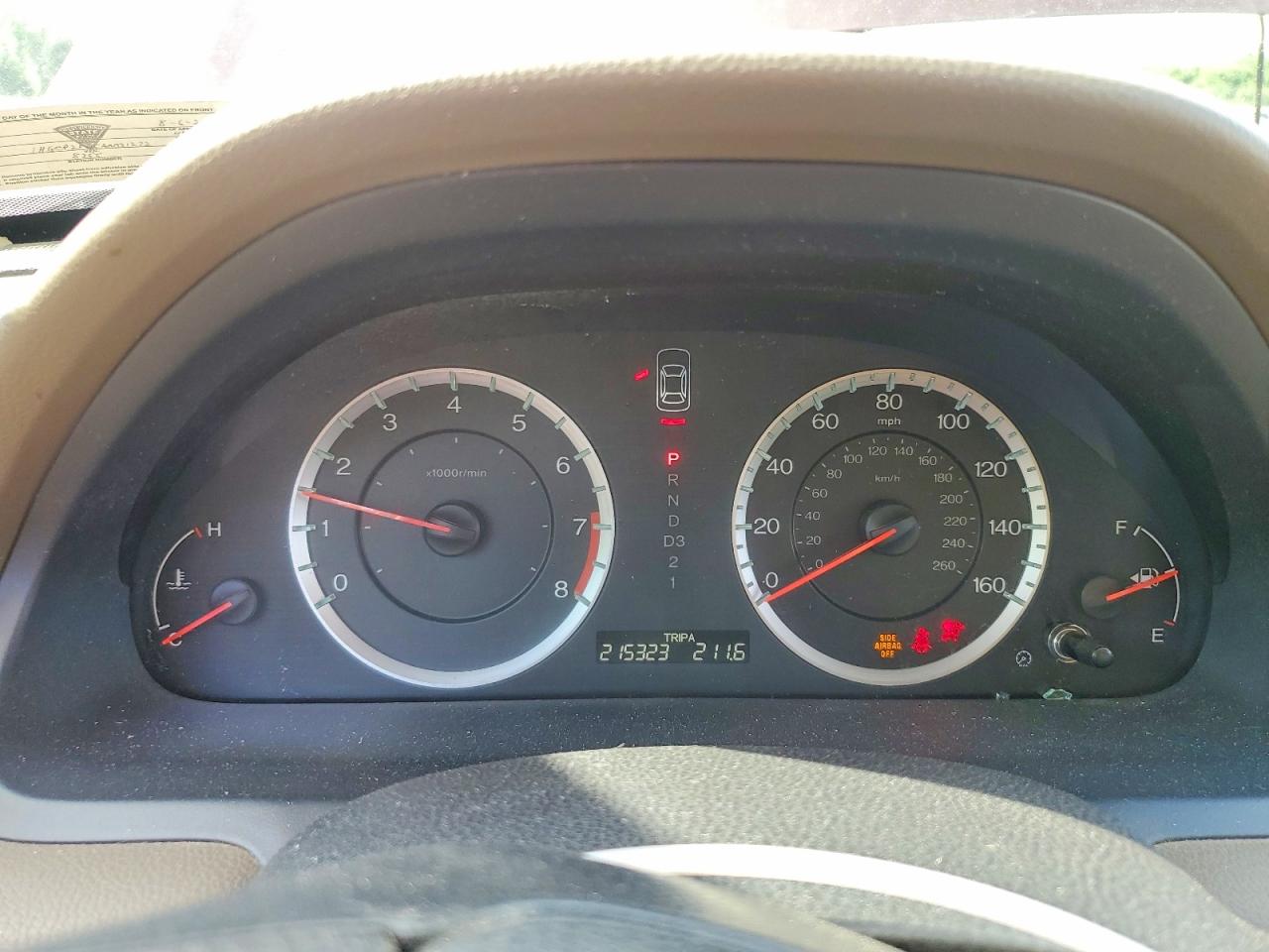 2010 Honda Accord Lxp Burgundy vin: 1HGCP2F45AA031272