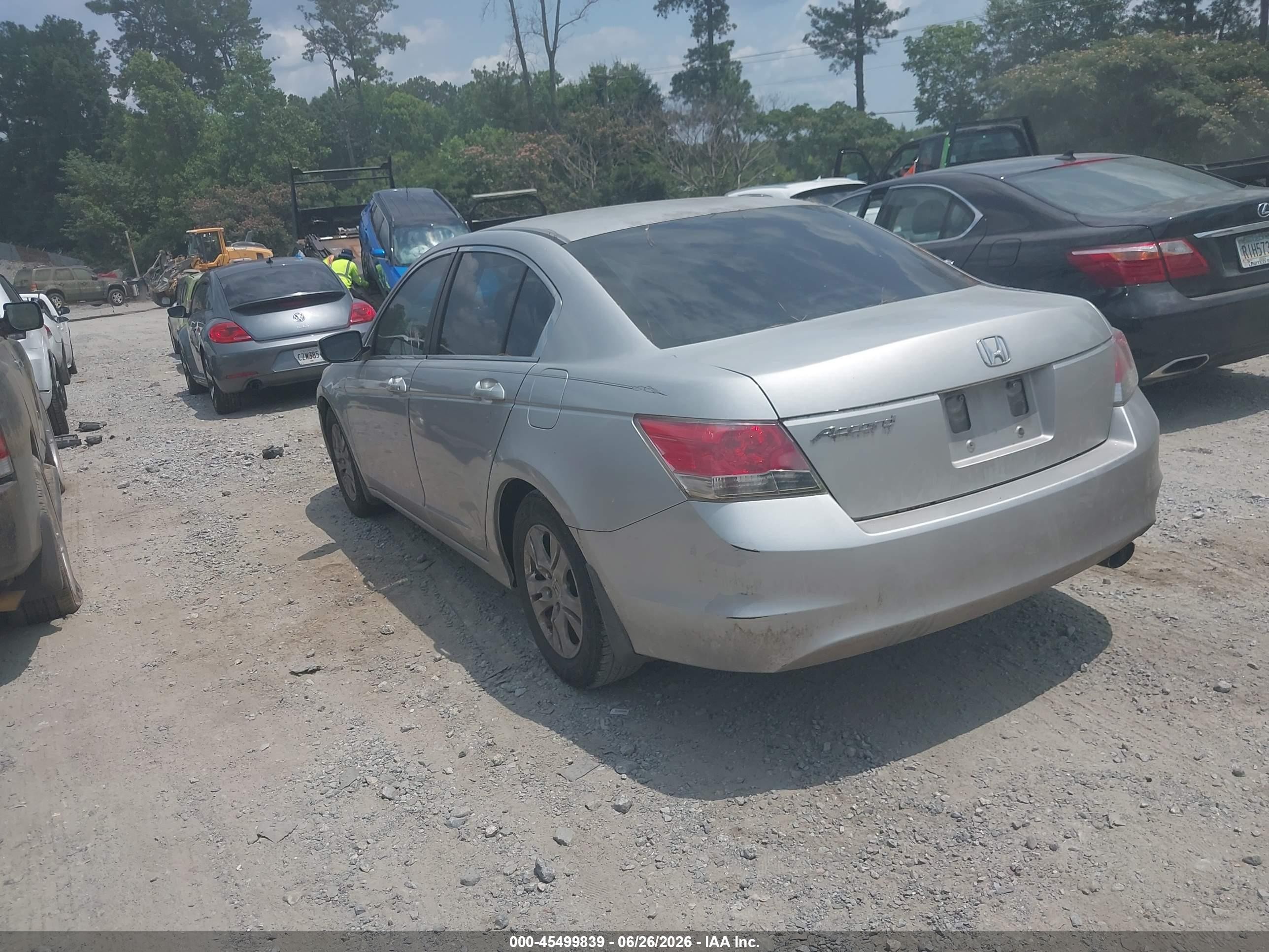 2010 Honda Accord 2.4 Lx-p Silver vin: 1HGCP2F45AA087910
