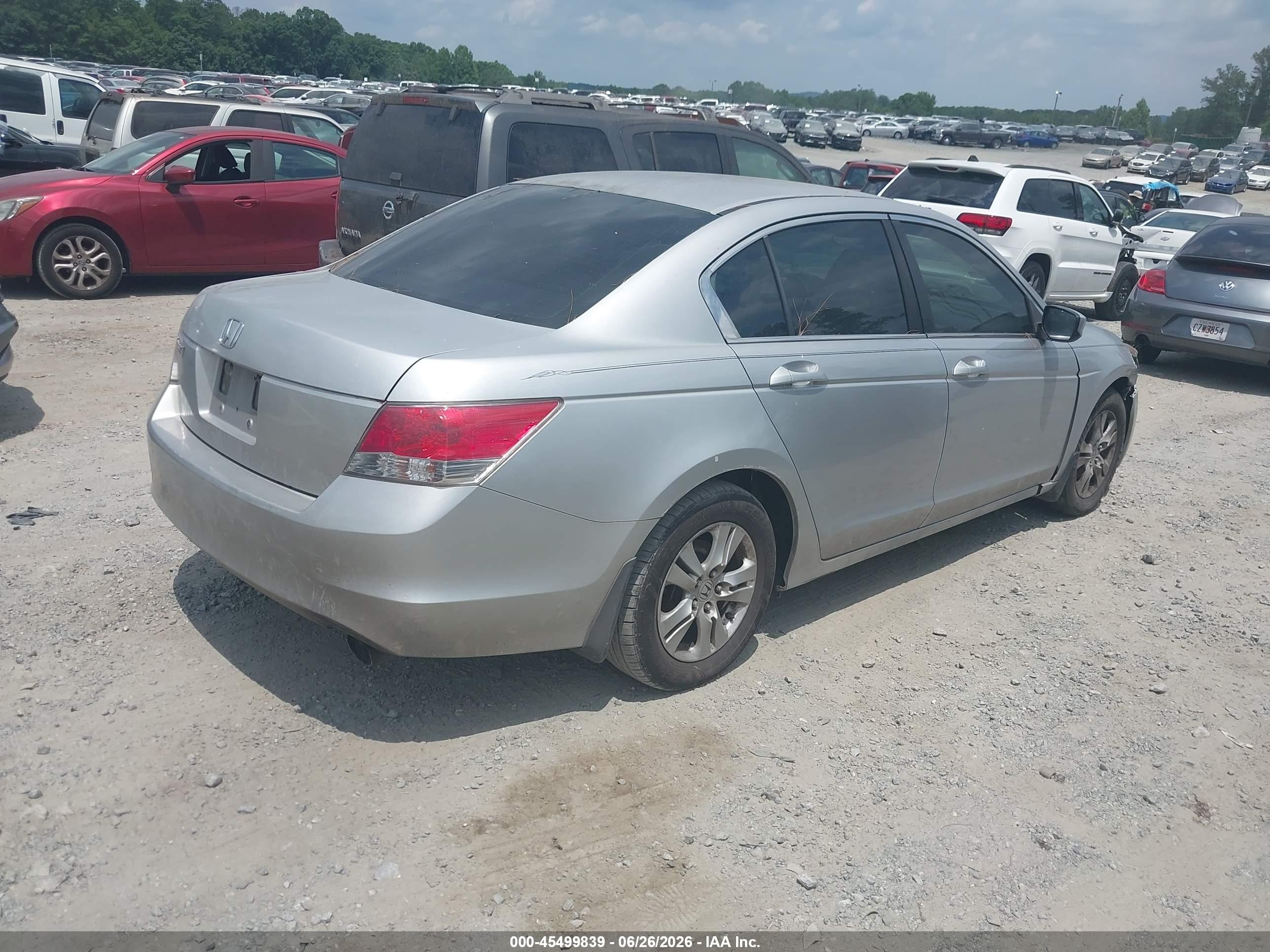 2010 Honda Accord 2.4 Lx-p Silver vin: 1HGCP2F45AA087910