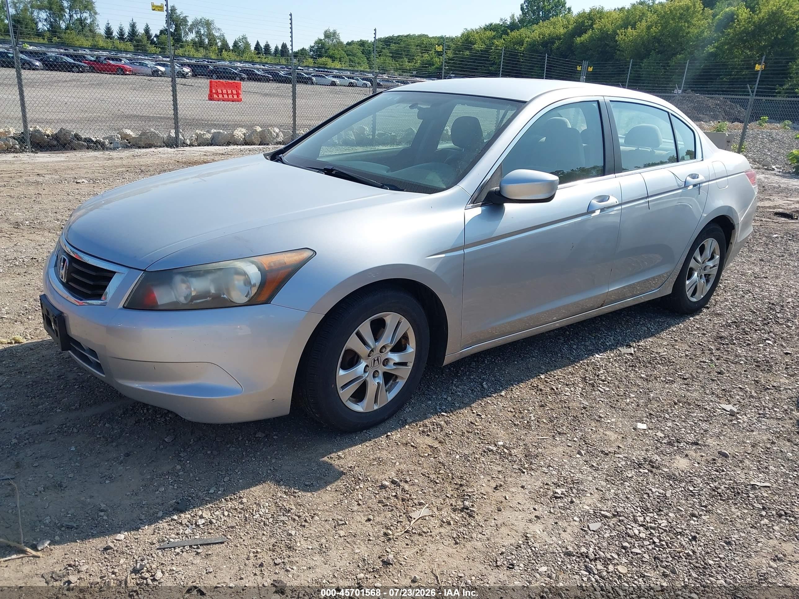 2010 Honda Accord 2.4 Lx-p Silver vin: 1HGCP2F45AA105502