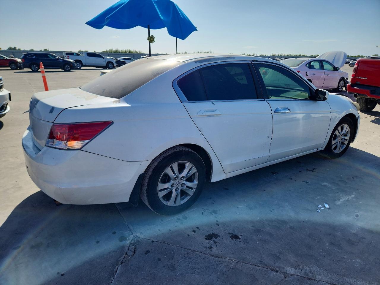 2010 Honda Accord Lxp White vin: 1HGCP2F45AA113308