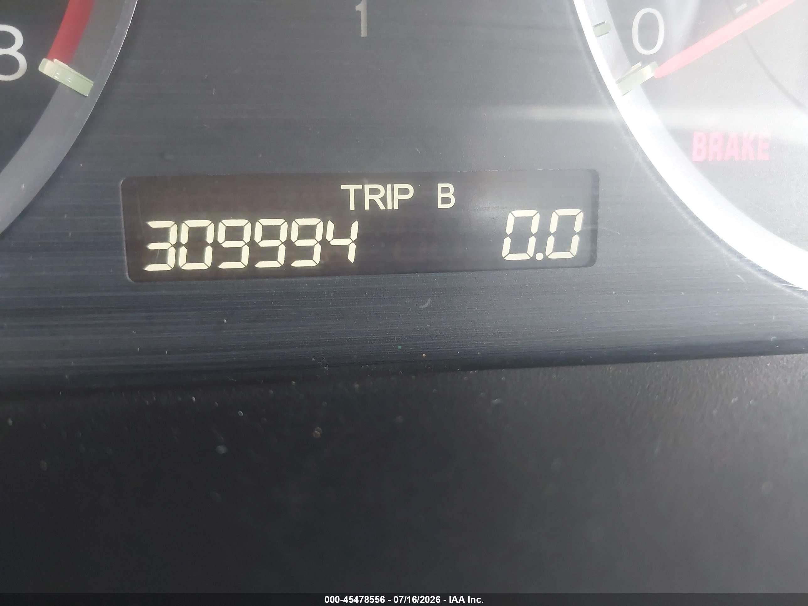 2010 Honda Accord 2.4 Lx-p Burgundy vin: 1HGCP2F45AA119562