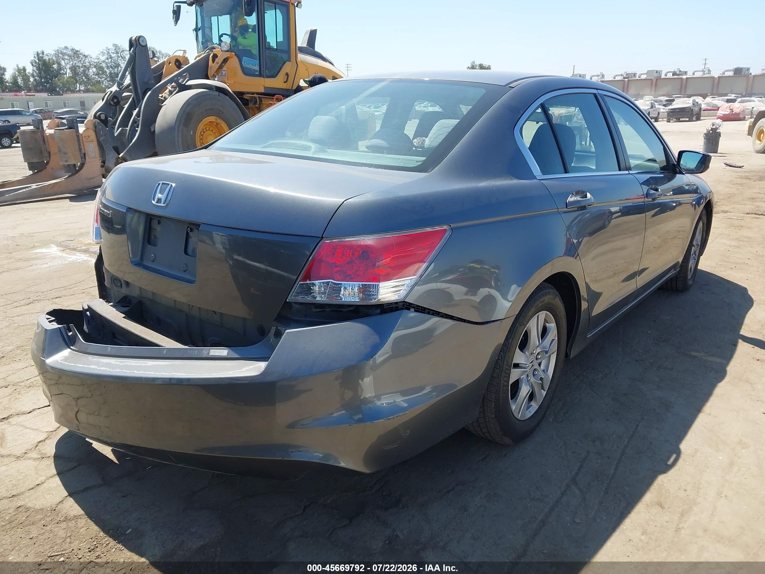 2010 Honda Accord 2.4 Lx-p Gray vin: 1HGCP2F45AA126155
