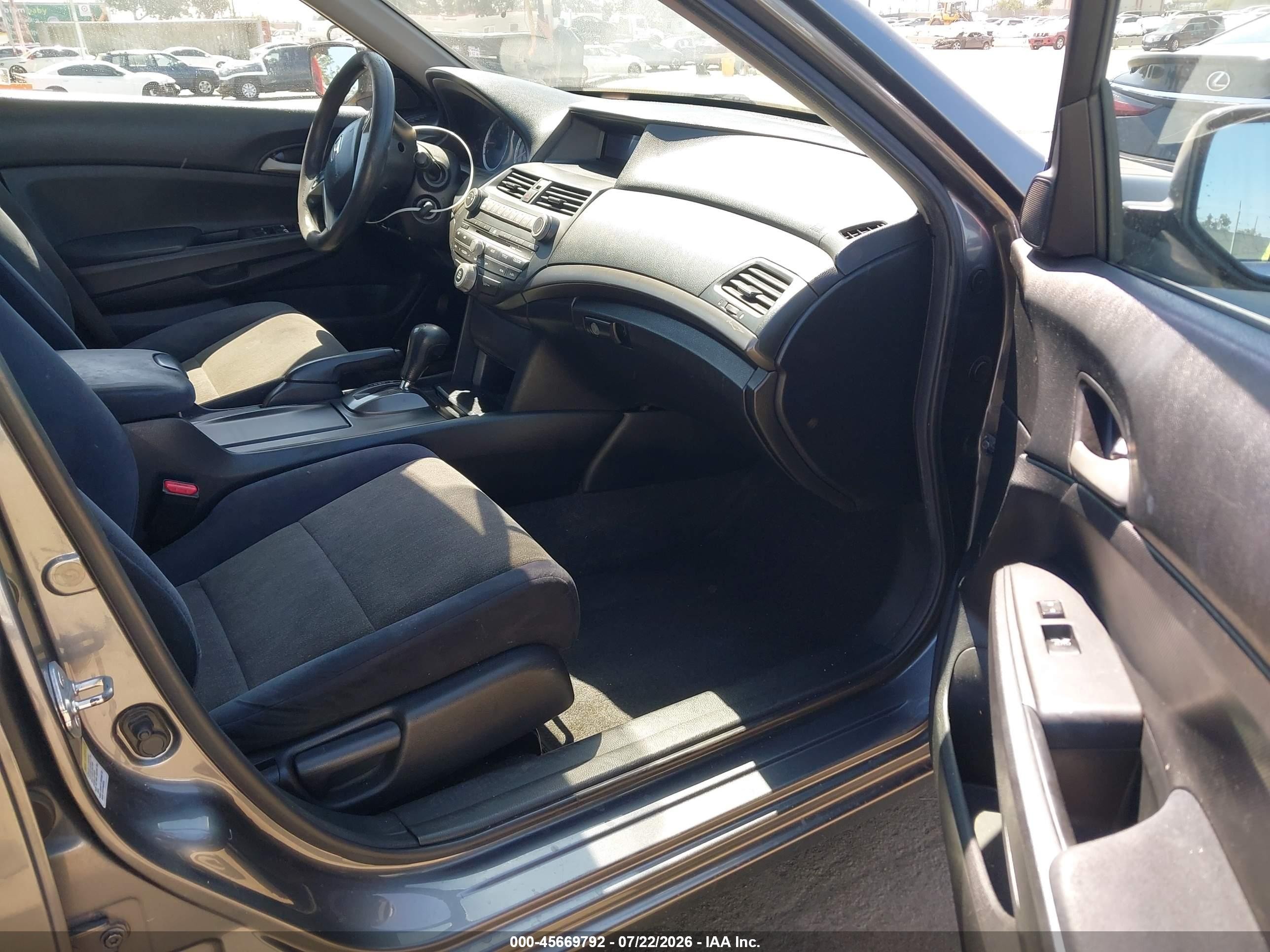 2010 Honda Accord 2.4 Lx-p Gray vin: 1HGCP2F45AA126155