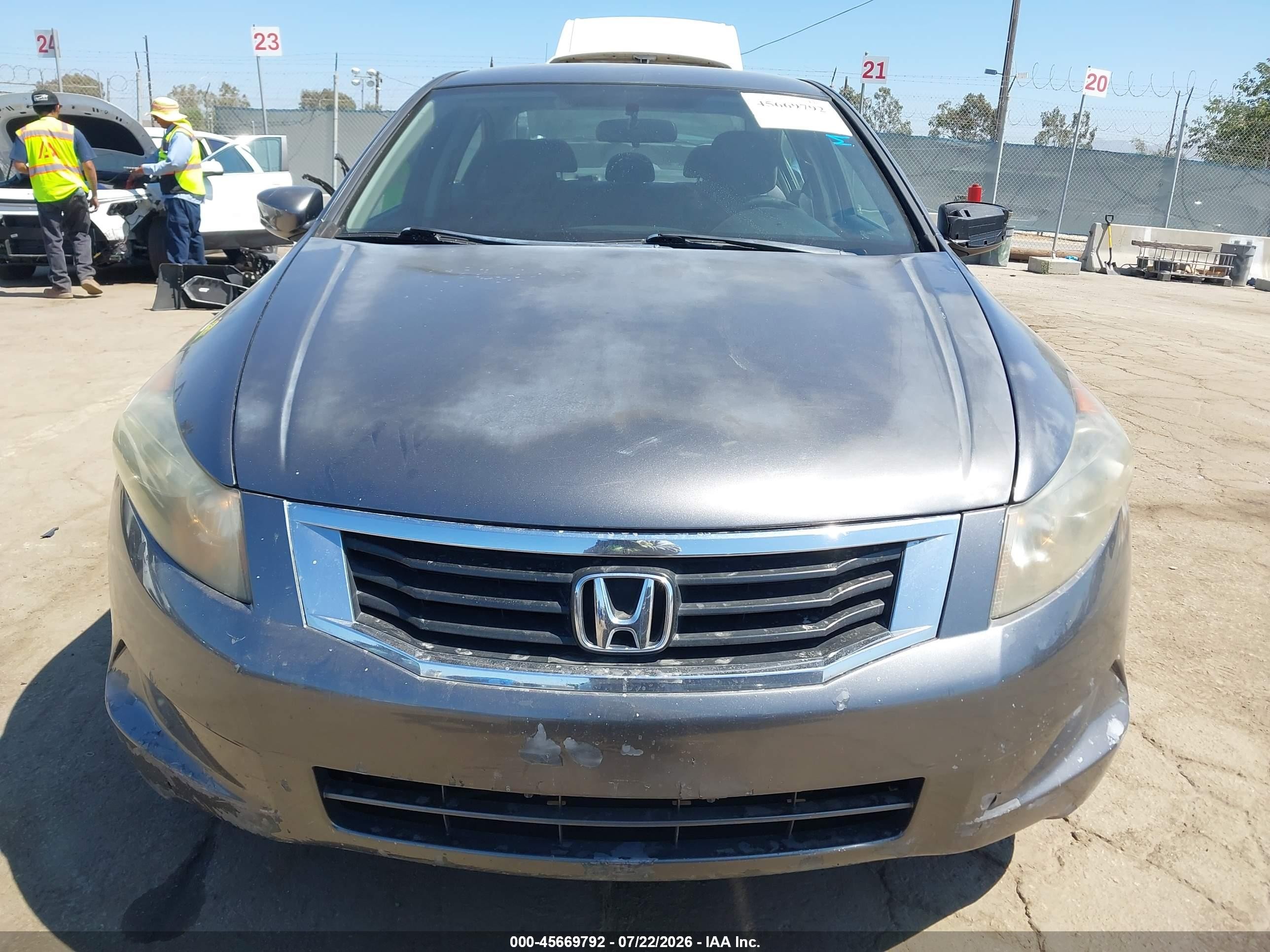 2010 Honda Accord 2.4 Lx-p Gray vin: 1HGCP2F45AA126155
