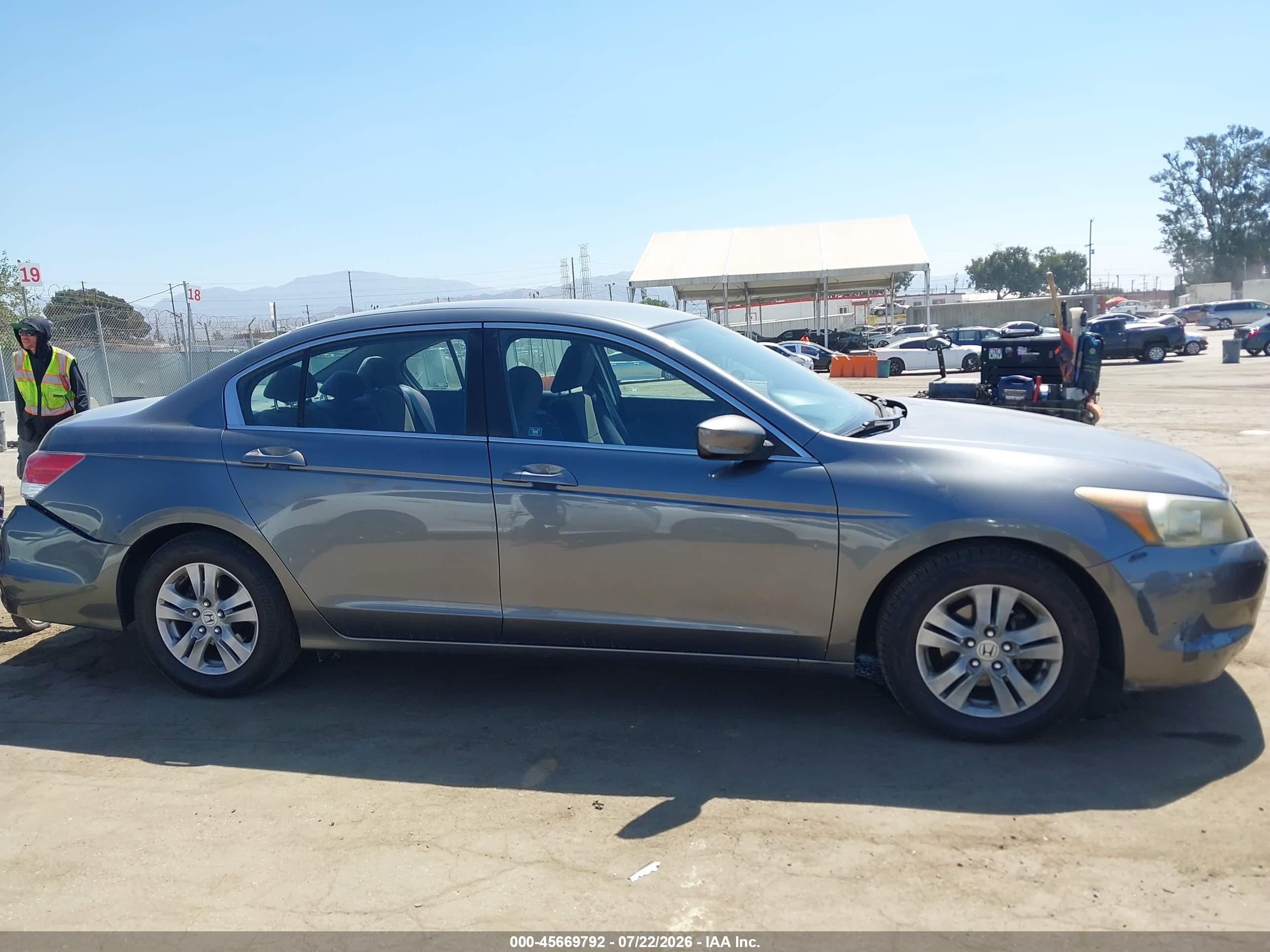 2010 Honda Accord 2.4 Lx-p Gray vin: 1HGCP2F45AA126155