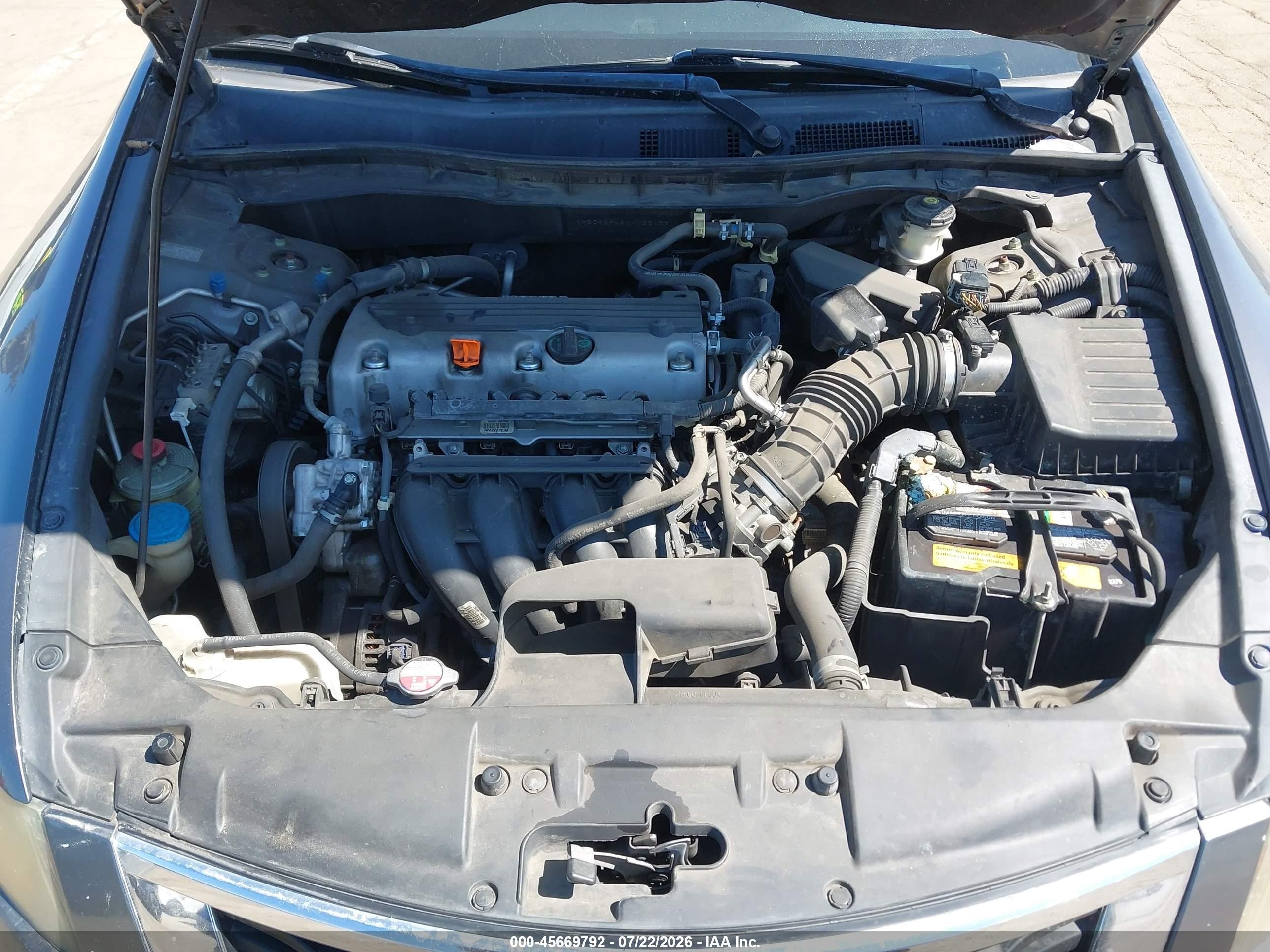 2010 Honda Accord 2.4 Lx-p Gray vin: 1HGCP2F45AA126155