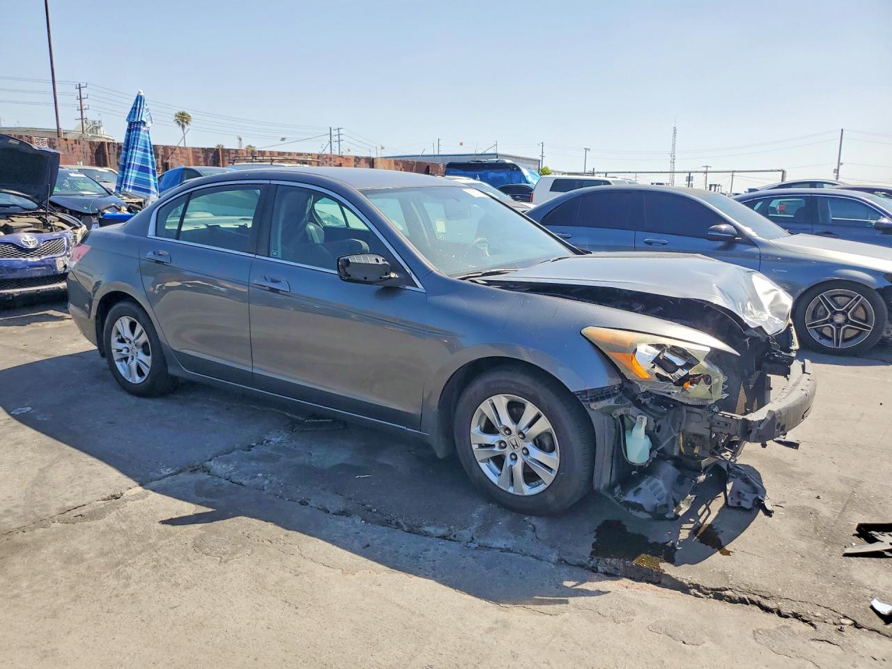 2010 Honda Accord Lxp Gray vin: 1HGCP2F45AA130092