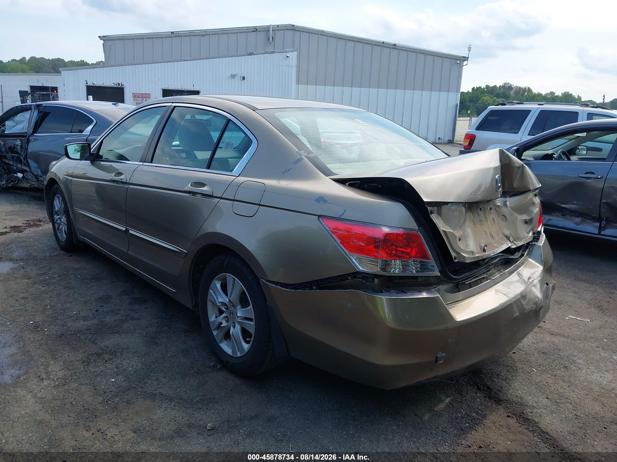 2010 Honda Accord 2.4 Lx-p Gold vin: 1HGCP2F45AA138726