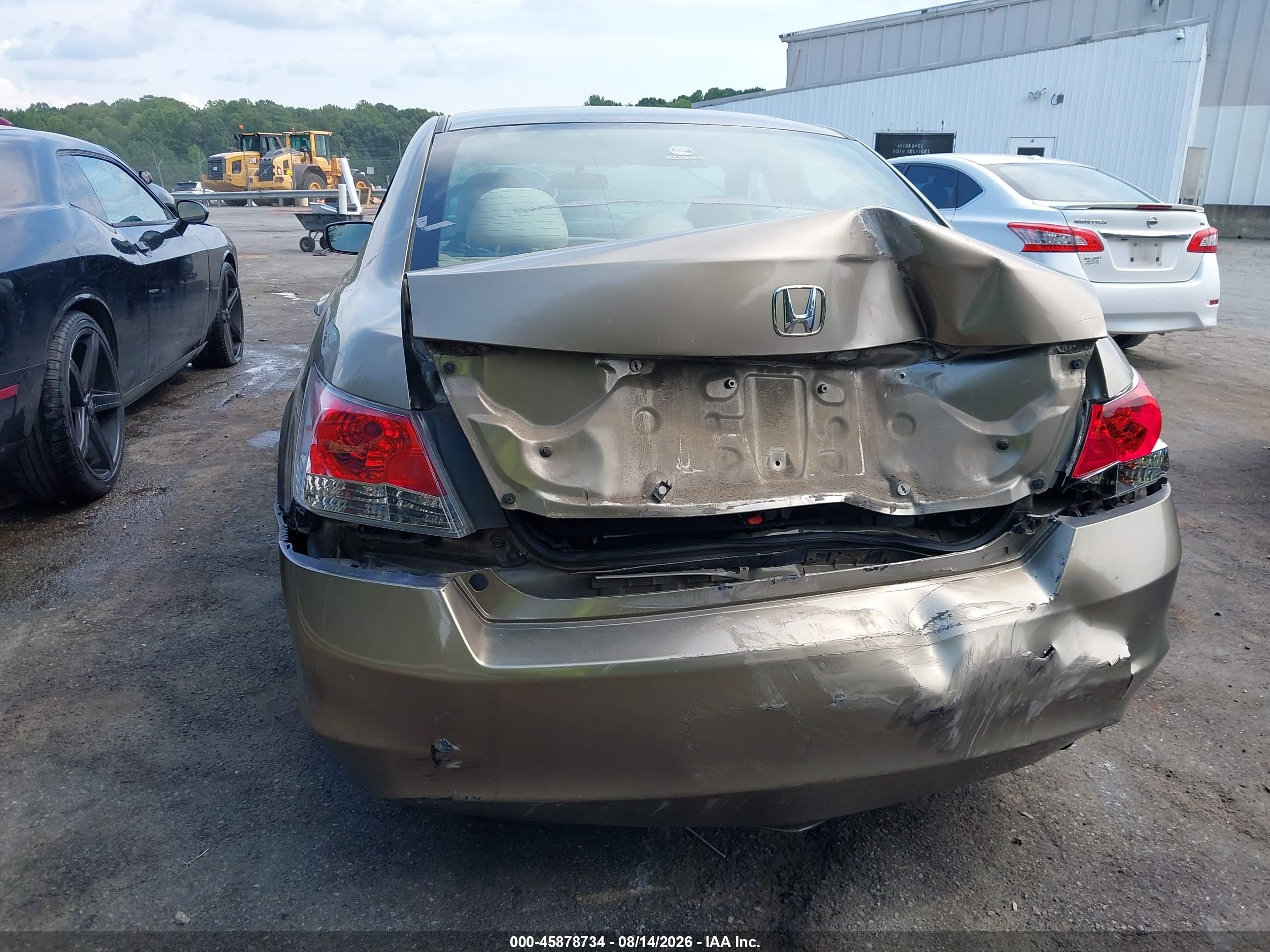 2010 Honda Accord 2.4 Lx-p Gold vin: 1HGCP2F45AA138726