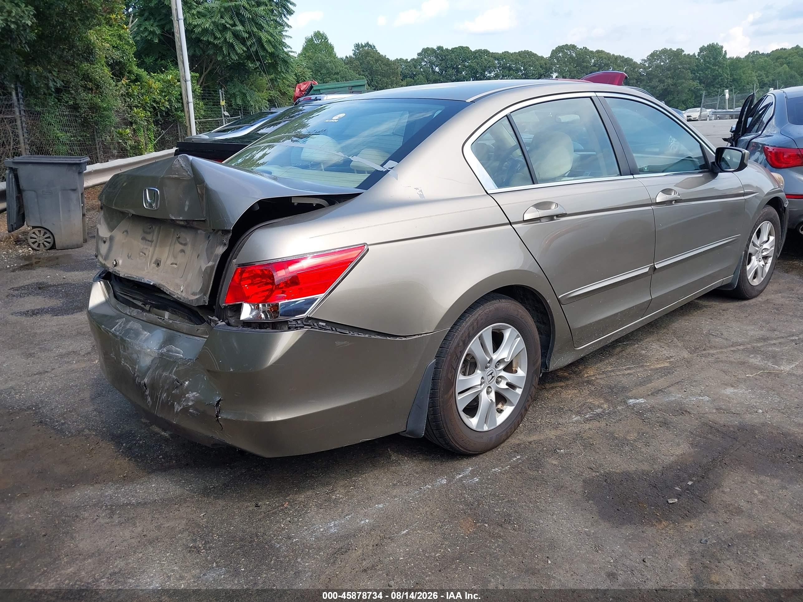 2010 Honda Accord 2.4 Lx-p Gold vin: 1HGCP2F45AA138726