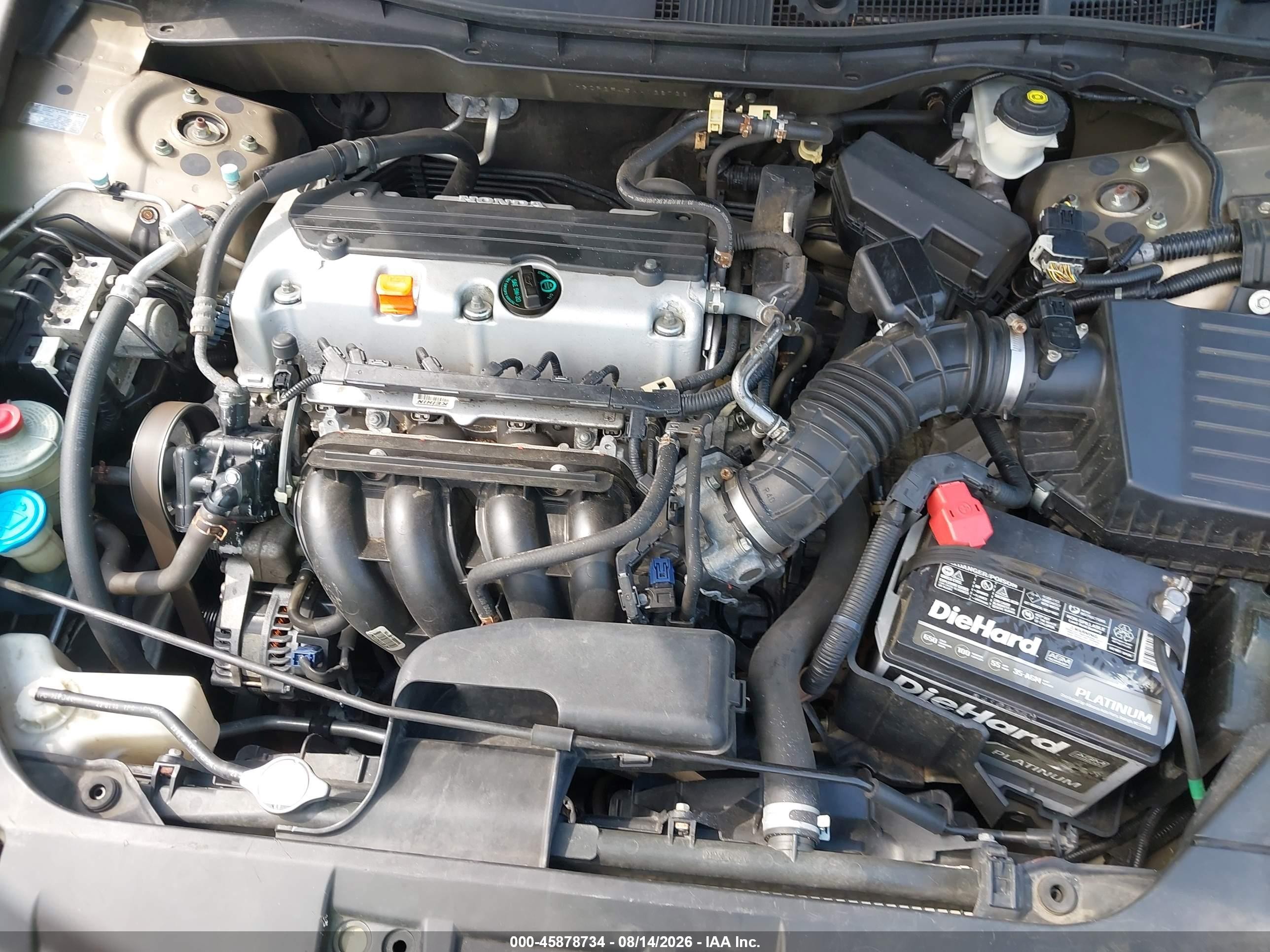2010 Honda Accord 2.4 Lx-p Gold vin: 1HGCP2F45AA138726
