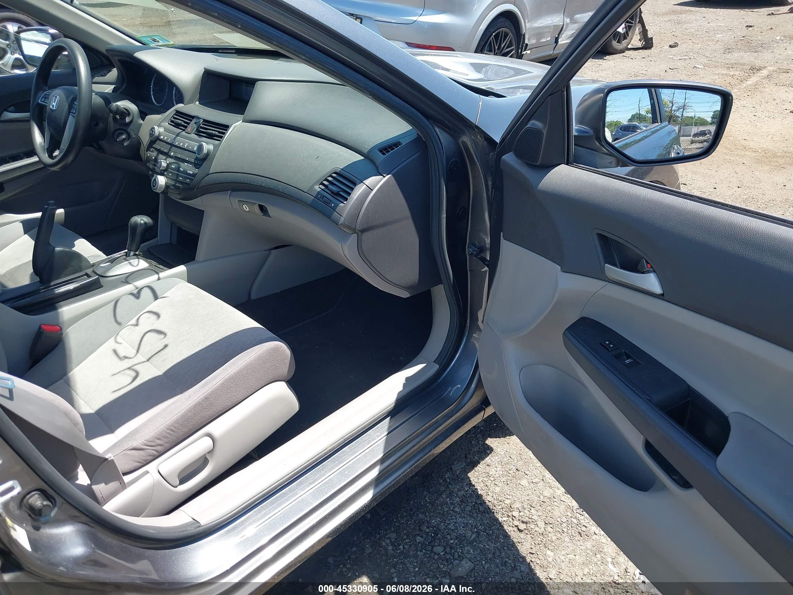 2010 Honda Accord 2.4 Lx-p Gray vin: 1HGCP2F45AA139701