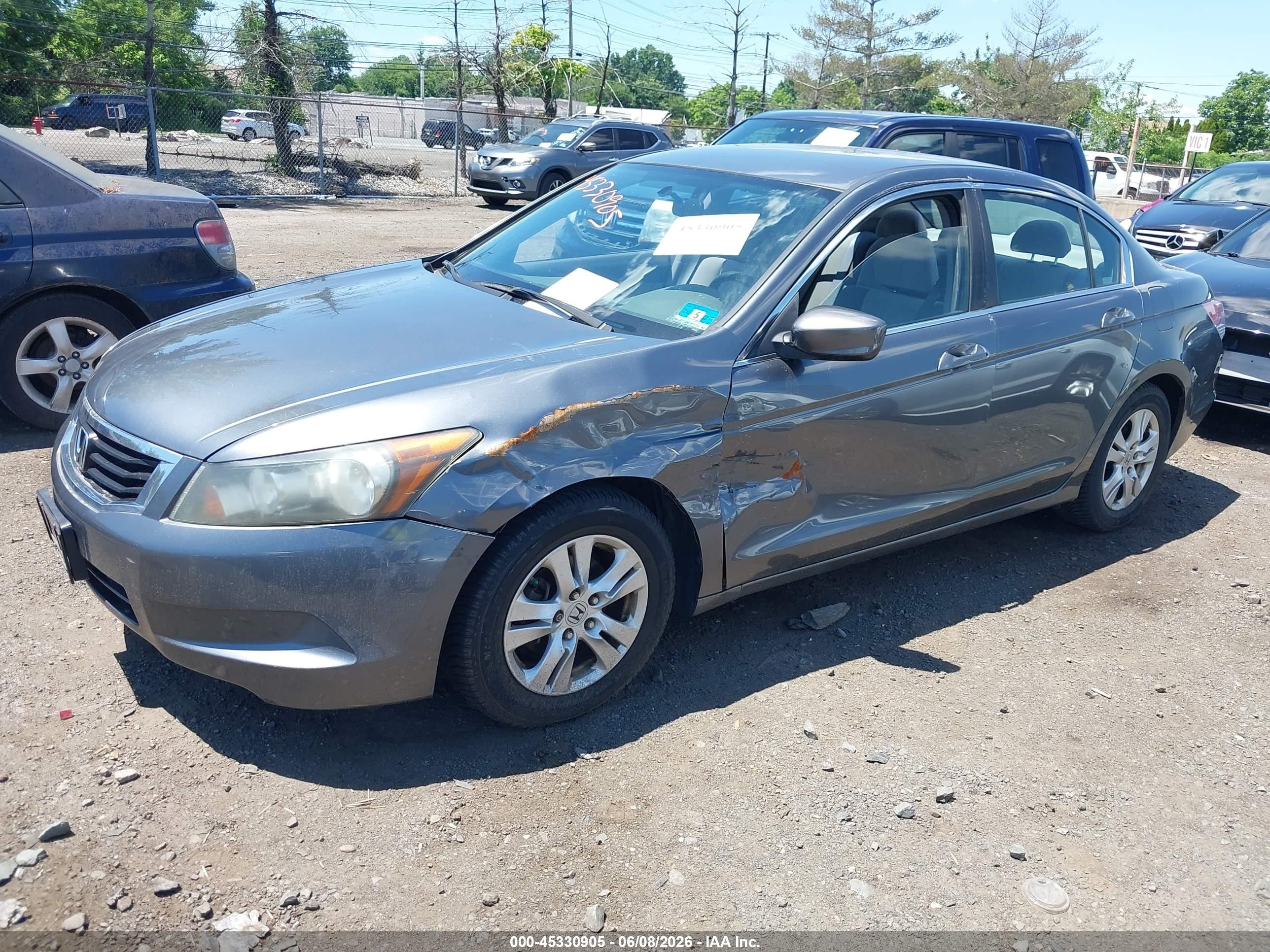2010 Honda Accord 2.4 Lx-p Gray vin: 1HGCP2F45AA139701