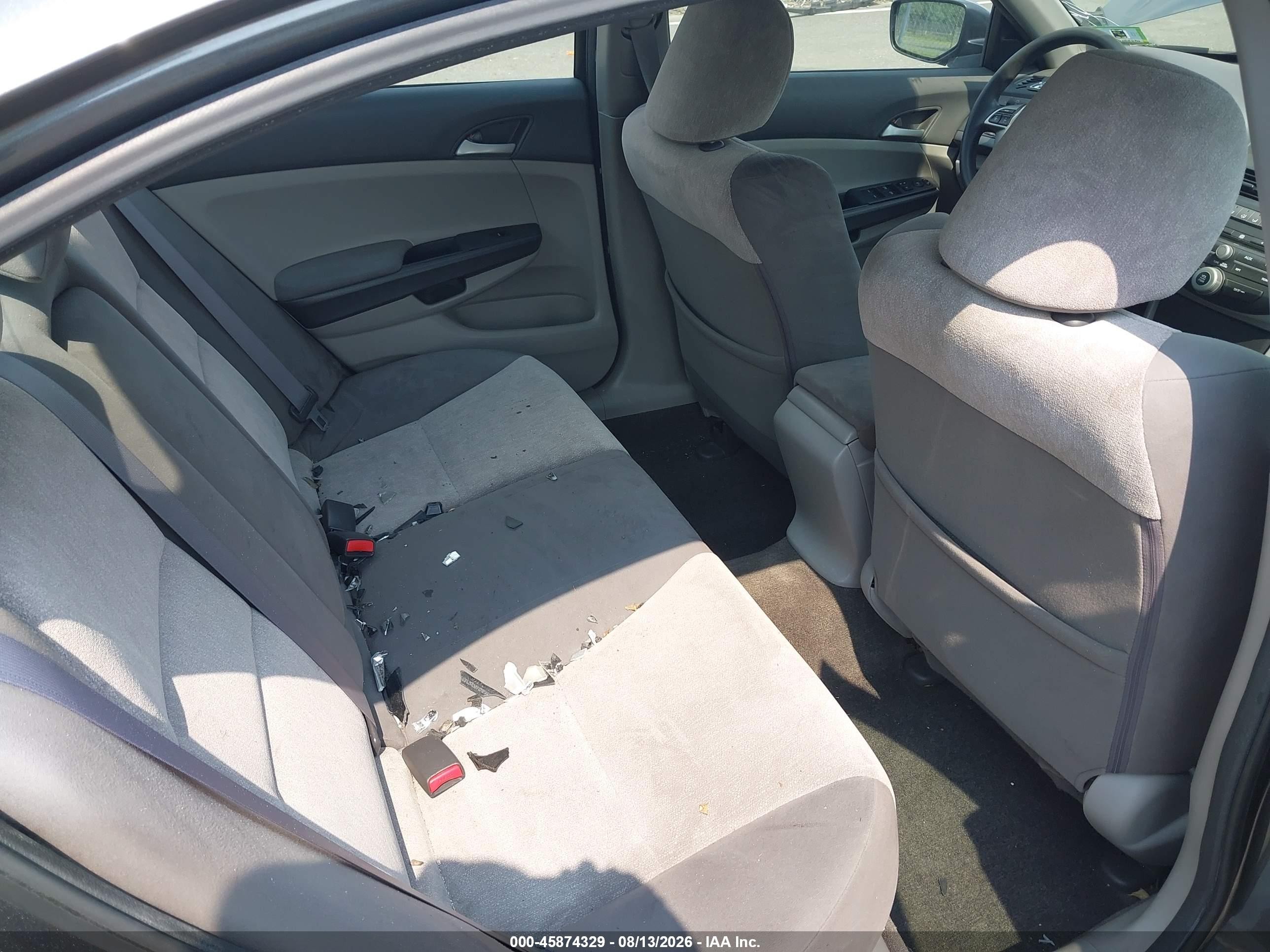2010 Honda Accord 2.4 Lx-p Серый vin: 1HGCP2F45AA139701