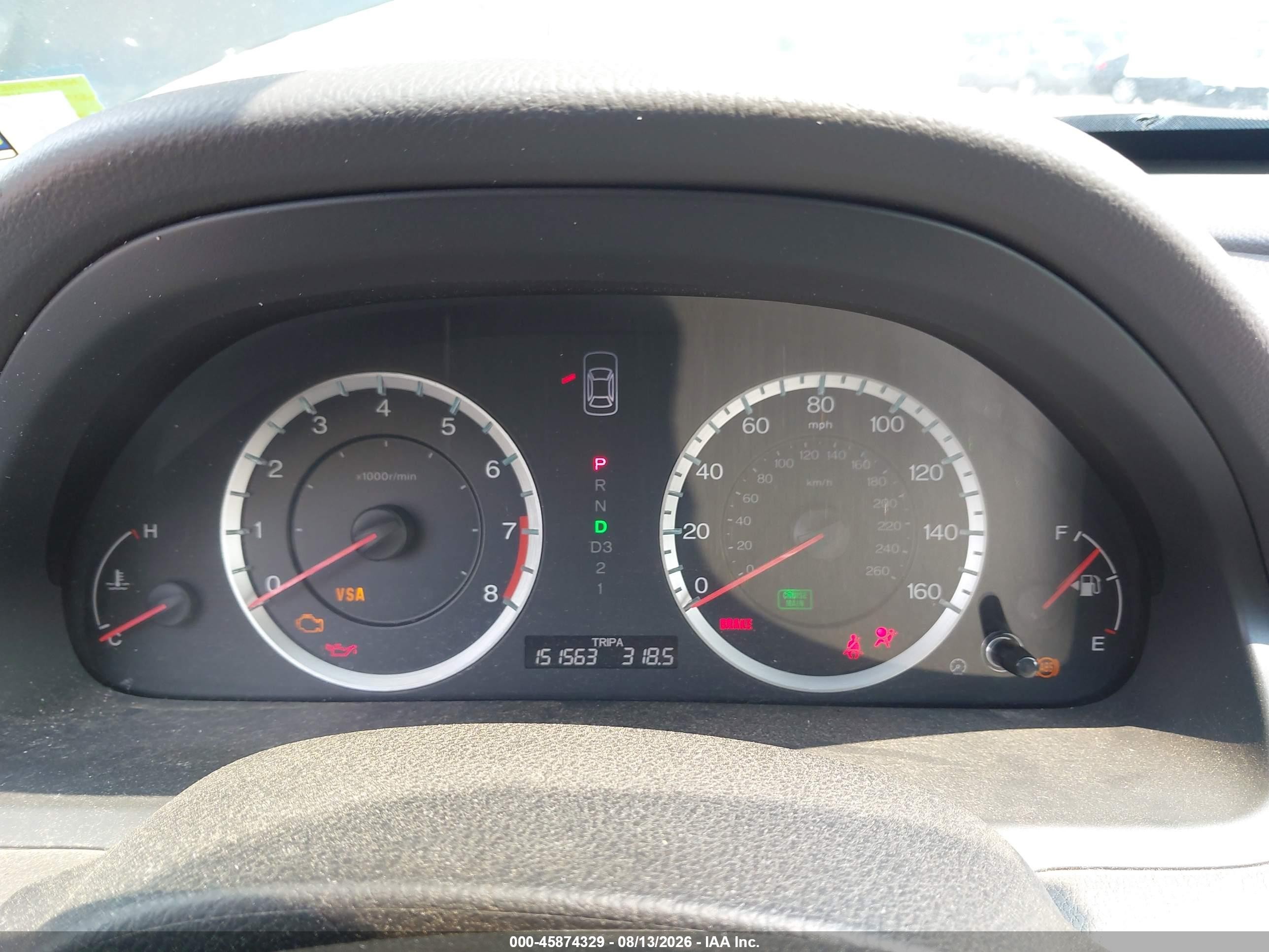 2010 Honda Accord 2.4 Lx-p Серый vin: 1HGCP2F45AA139701