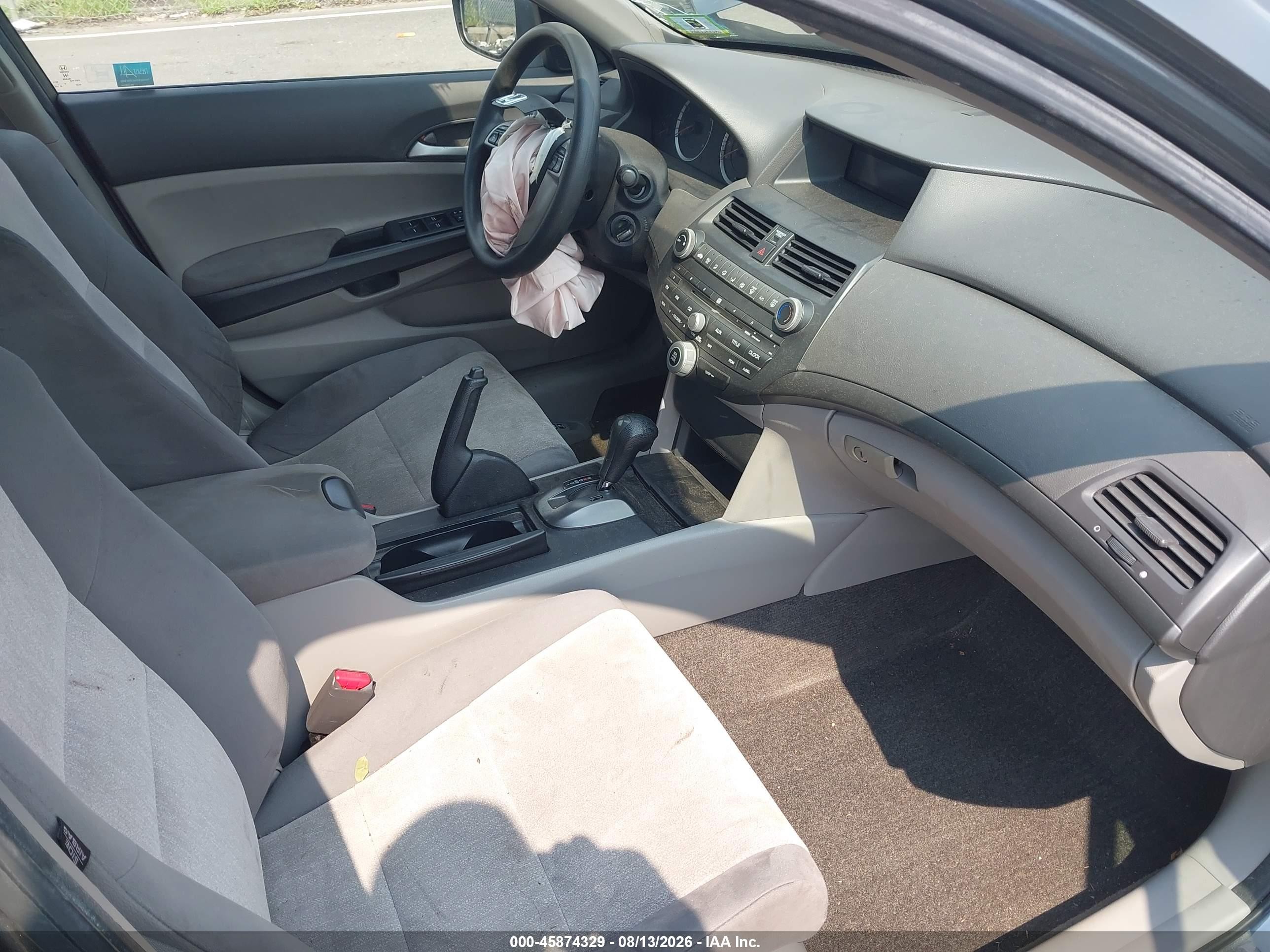 2010 Honda Accord 2.4 Lx-p Серый vin: 1HGCP2F45AA139701