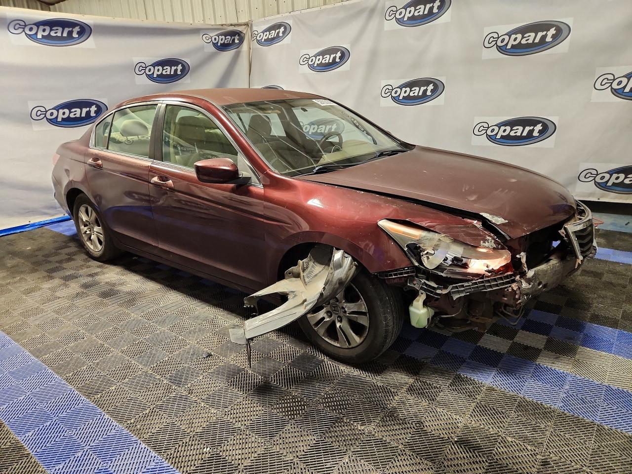 2010 Honda Accord Lxp Burgundy vin: 1HGCP2F45AA150388