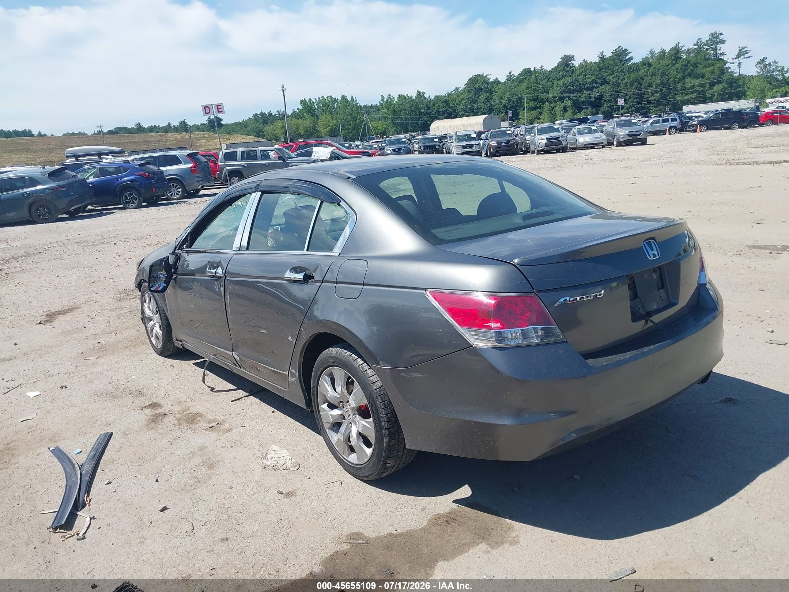 2010 Honda Accord 2.4 Lx-p Gray vin: 1HGCP2F45AA179468