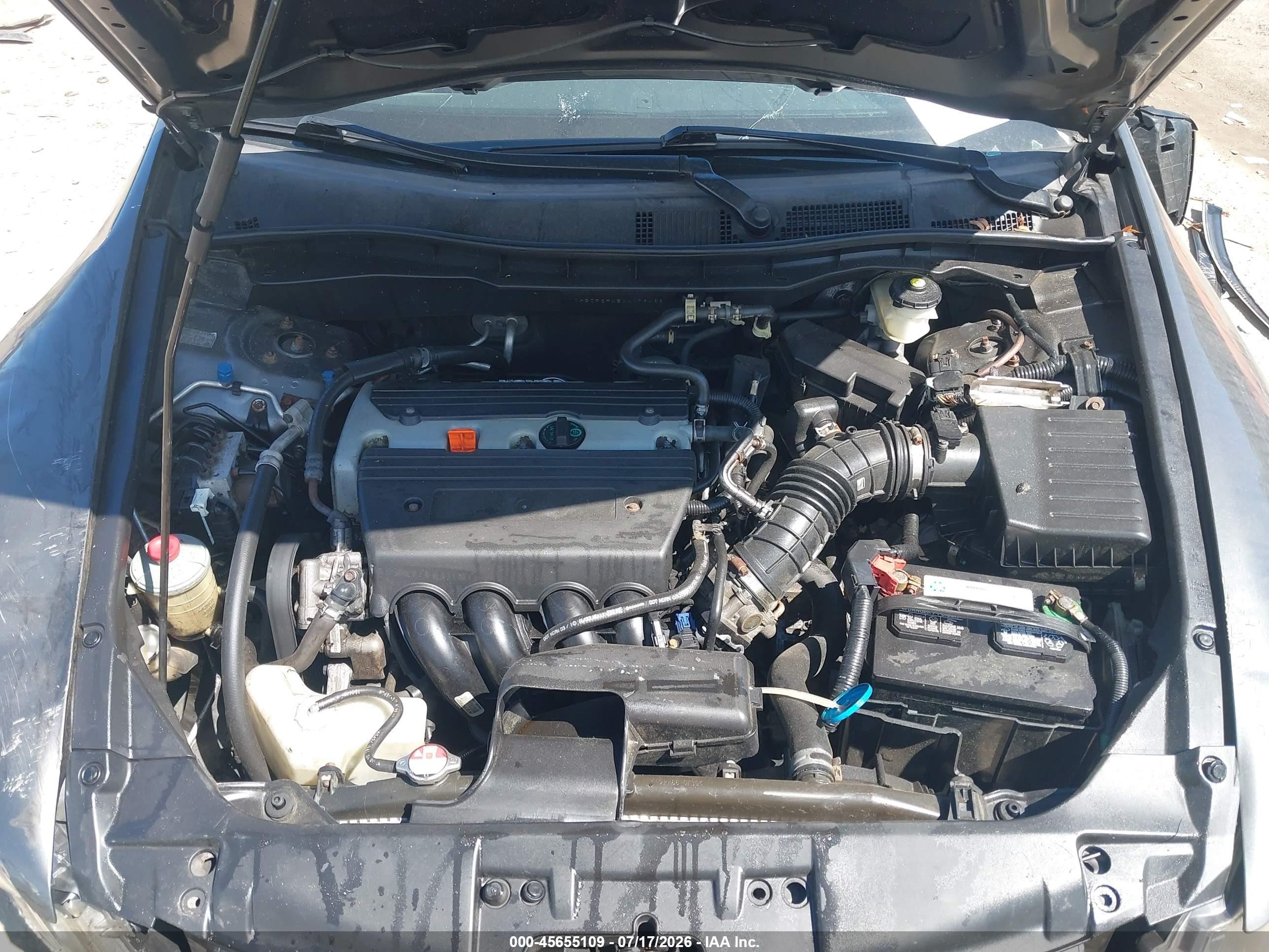 2010 Honda Accord 2.4 Lx-p Gray vin: 1HGCP2F45AA179468