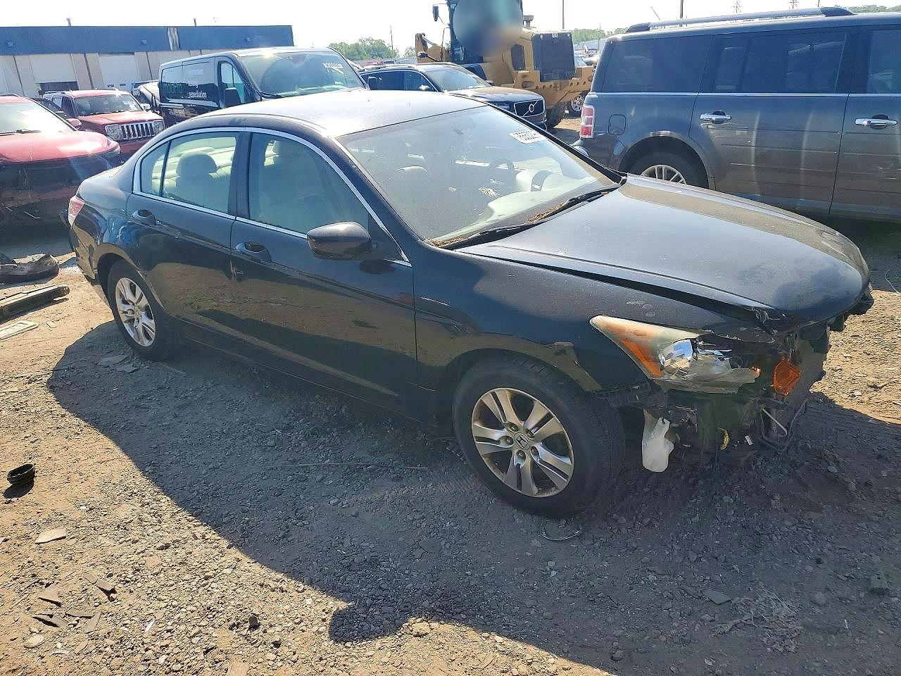 2010 Honda Accord Lxp Black vin: 1HGCP2F45AA181110