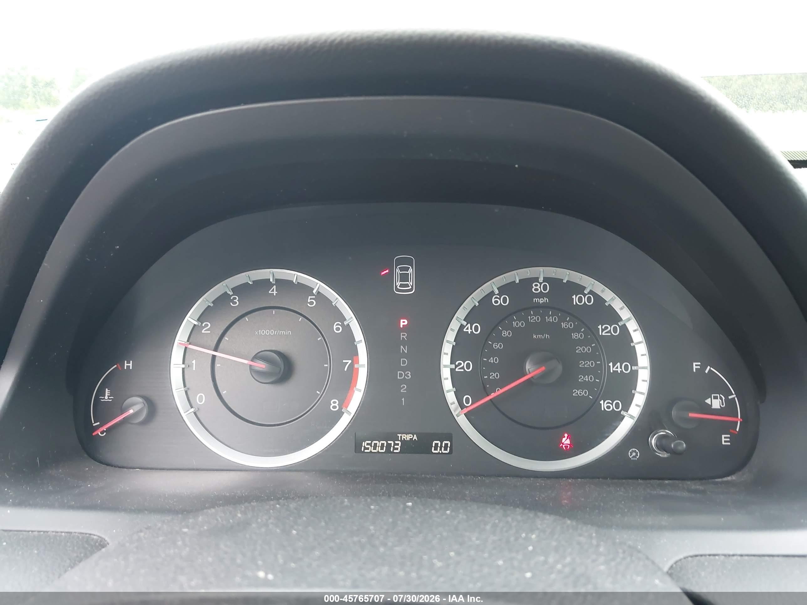 2011 Honda Accord 2.4 Lx-p Dark Blue vin: 1HGCP2F45BA040118