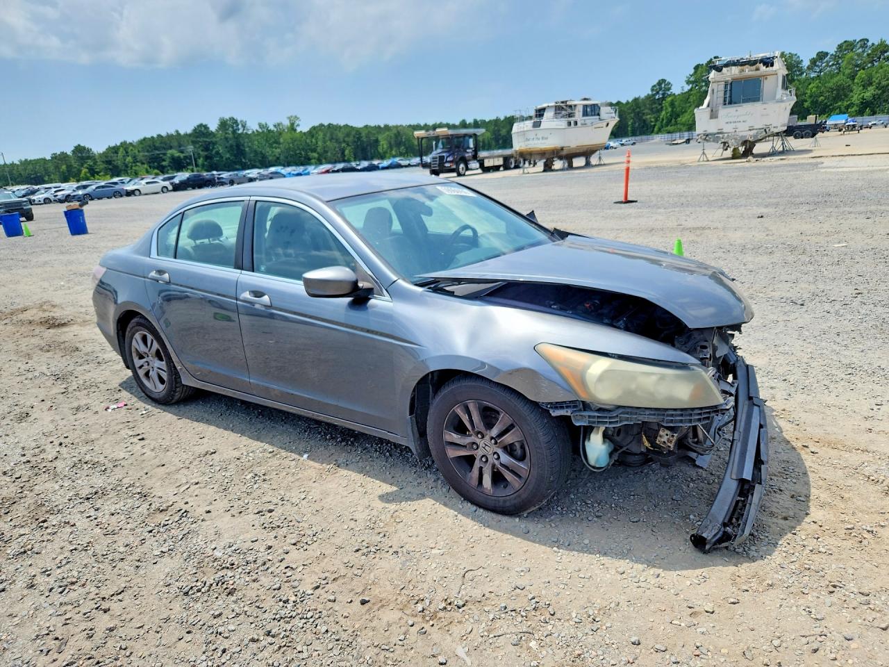 2011 Honda Accord Lxp Gray vin: 1HGCP2F45BA090453