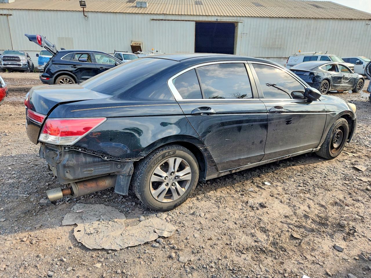 2011 Honda Accord Lxp Black vin: 1HGCP2F45BA145855