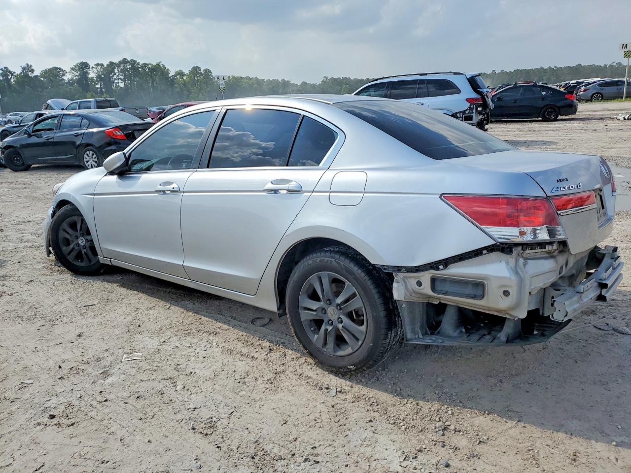 2012 Honda Accord Lxp Silver vin: 1HGCP2F45CA043828