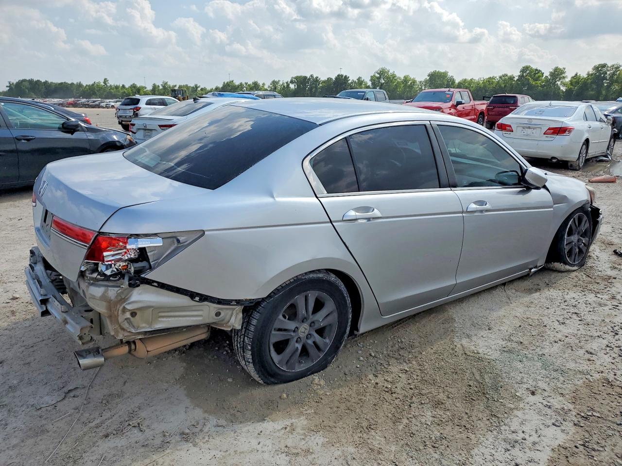 2012 Honda Accord Lxp Silver vin: 1HGCP2F45CA043828