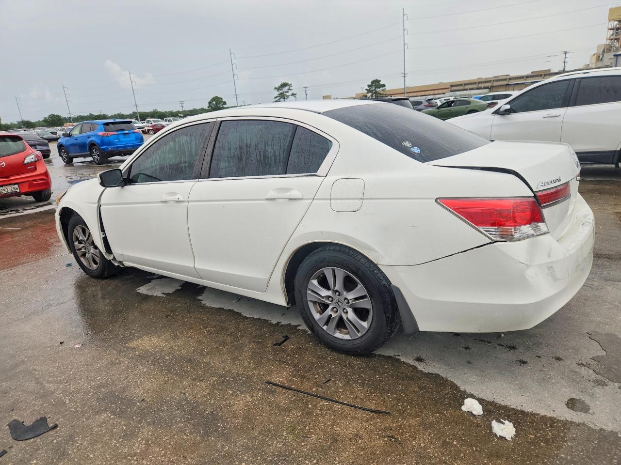 2012 Honda Accord Lxp Белый vin: 1HGCP2F45CA143685