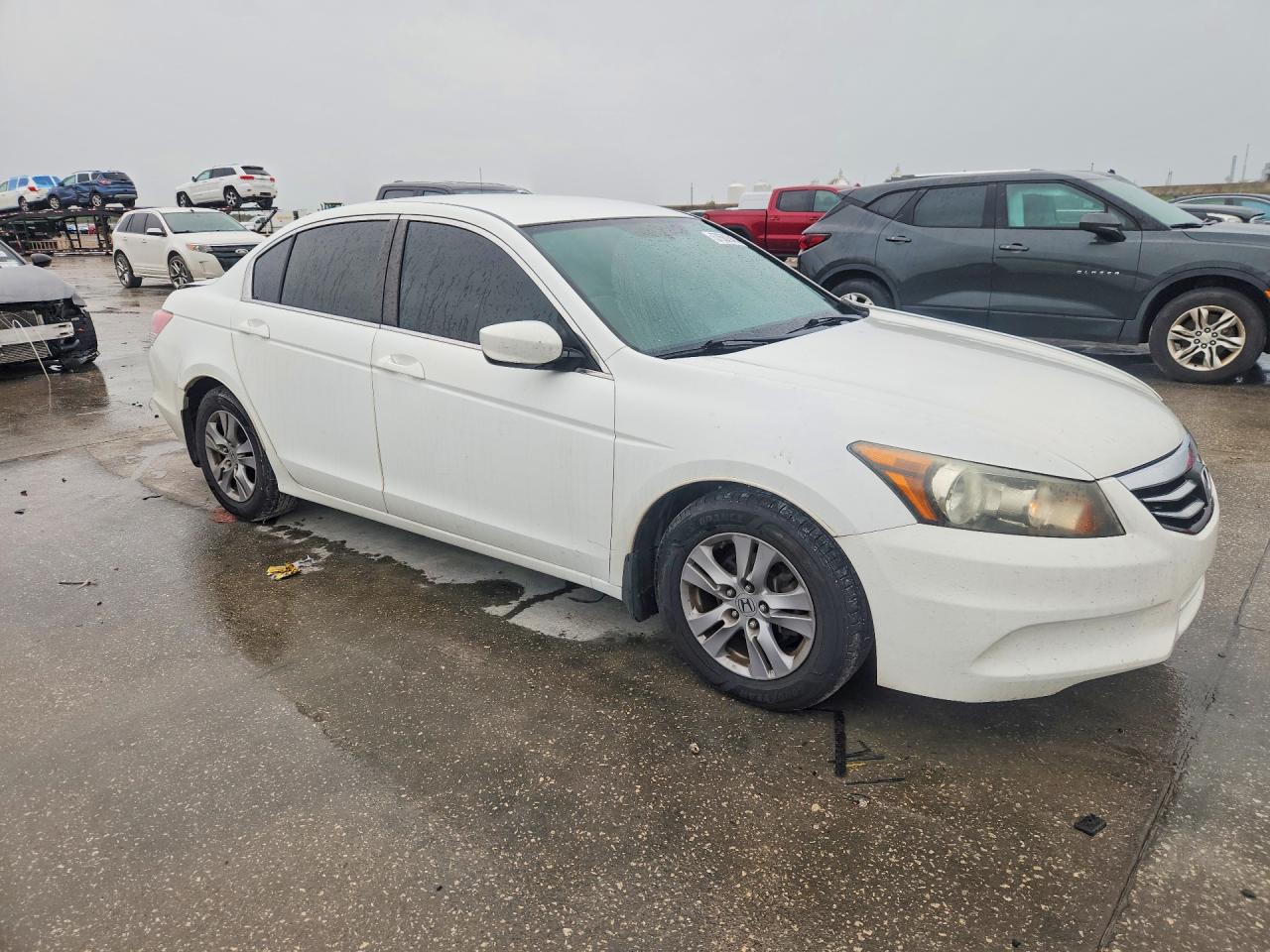 2012 Honda Accord Lxp Белый vin: 1HGCP2F45CA143685