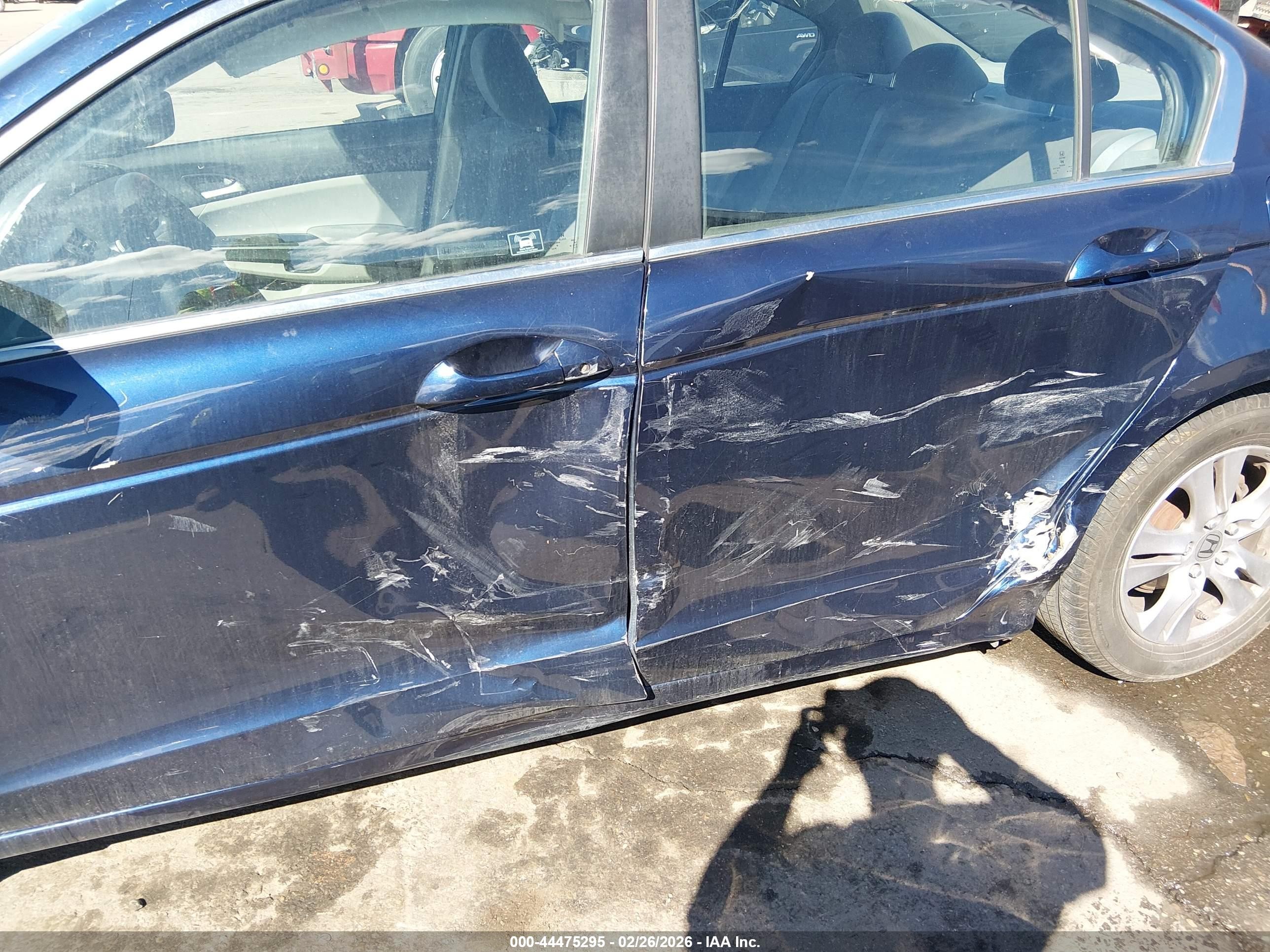 2012 Honda Accord 2.4 Lx-p Синий vin: 1HGCP2F45CA160986