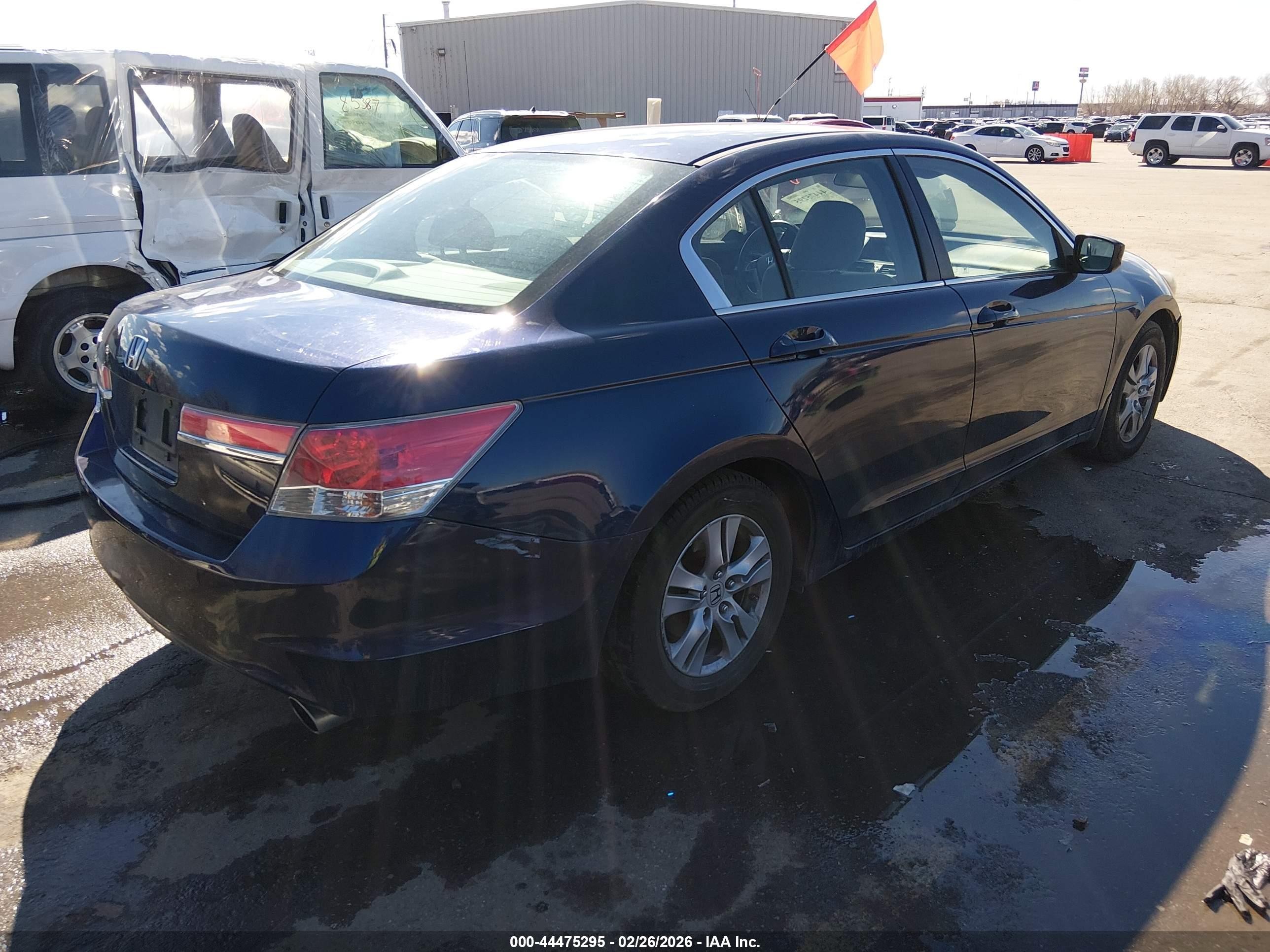 2012 Honda Accord 2.4 Lx-p Синий vin: 1HGCP2F45CA160986