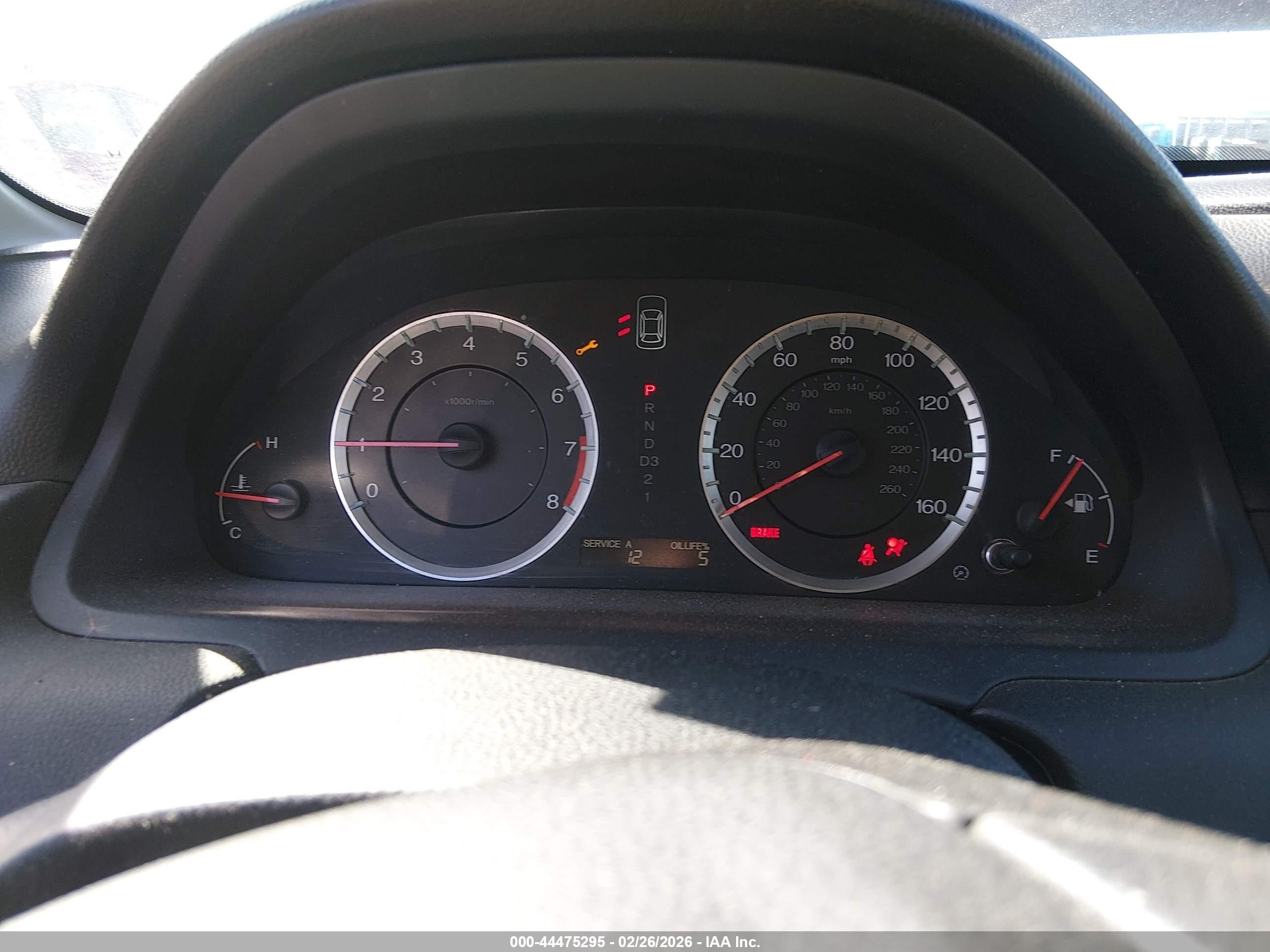 2012 Honda Accord 2.4 Lx-p Синий vin: 1HGCP2F45CA160986