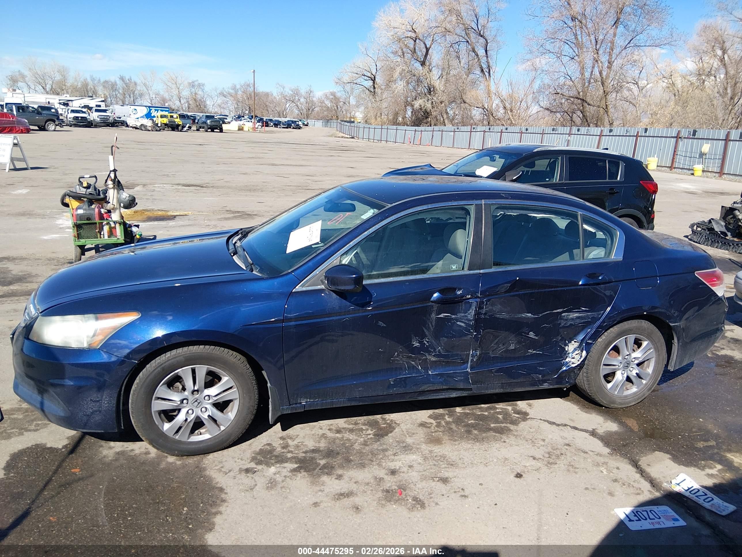 2012 Honda Accord 2.4 Lx-p Синий vin: 1HGCP2F45CA160986