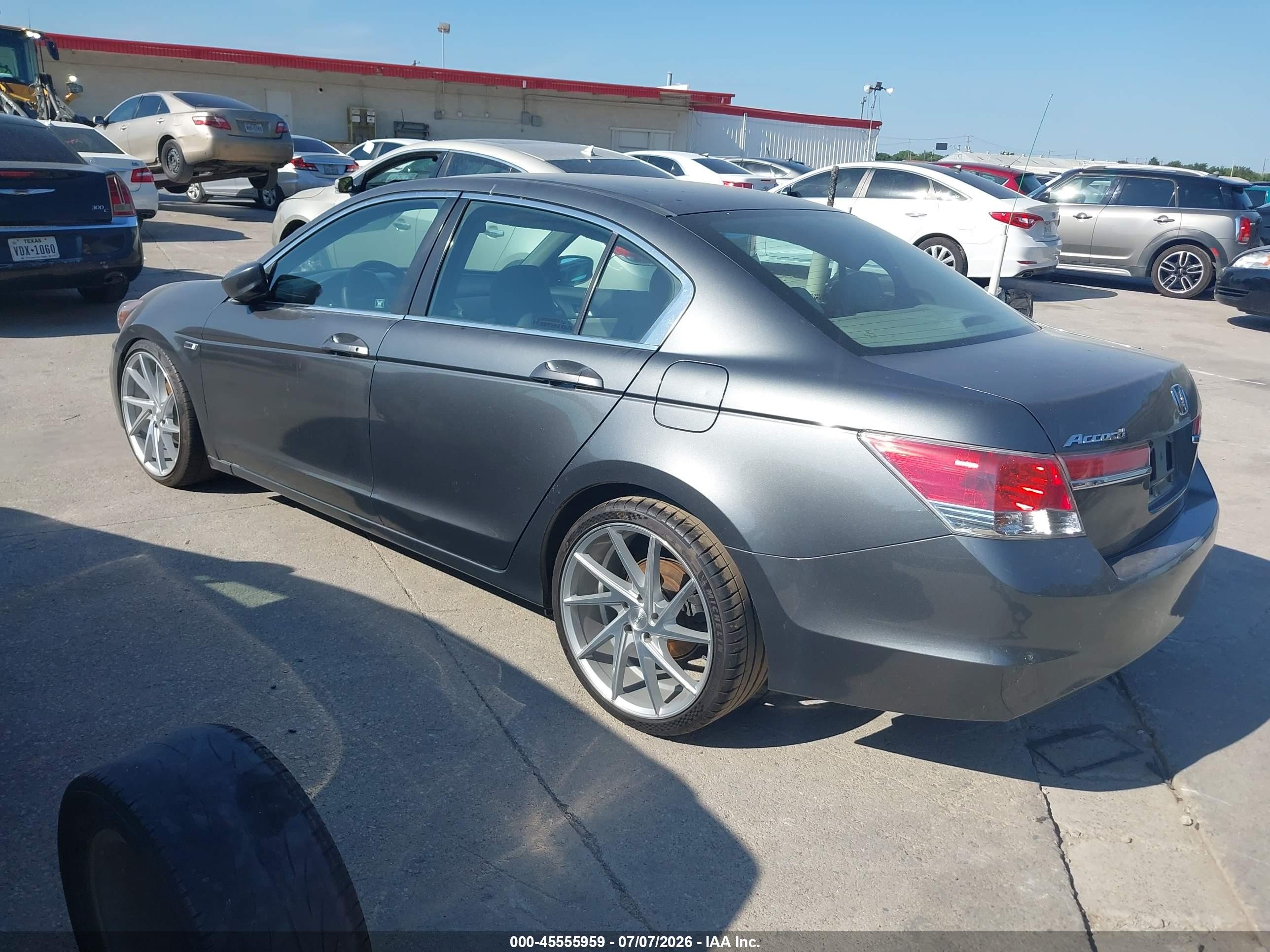 2012 Honda Accord 2.4 Lx-p Gray vin: 1HGCP2F45CA173804