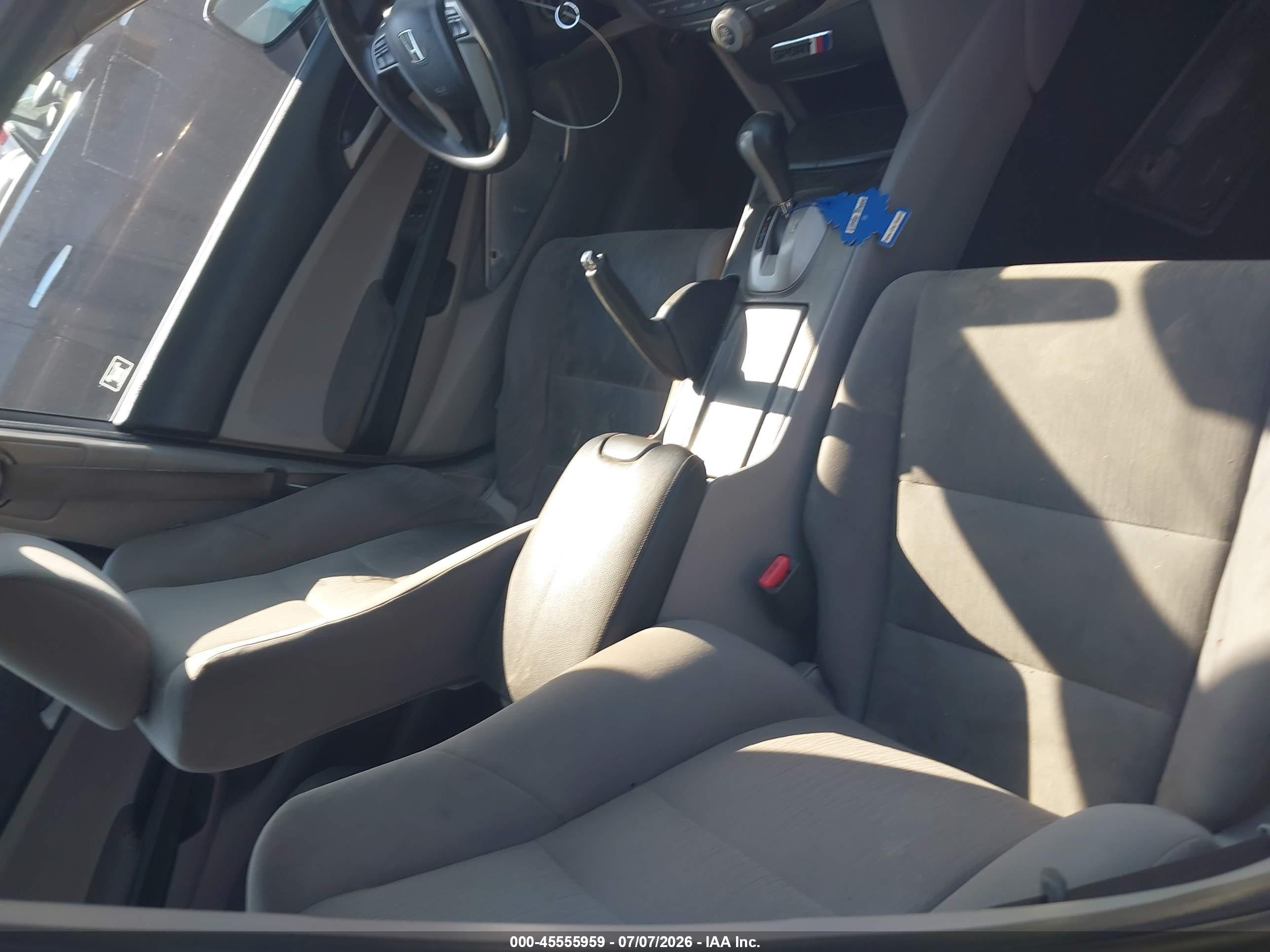 2012 Honda Accord 2.4 Lx-p Gray vin: 1HGCP2F45CA173804