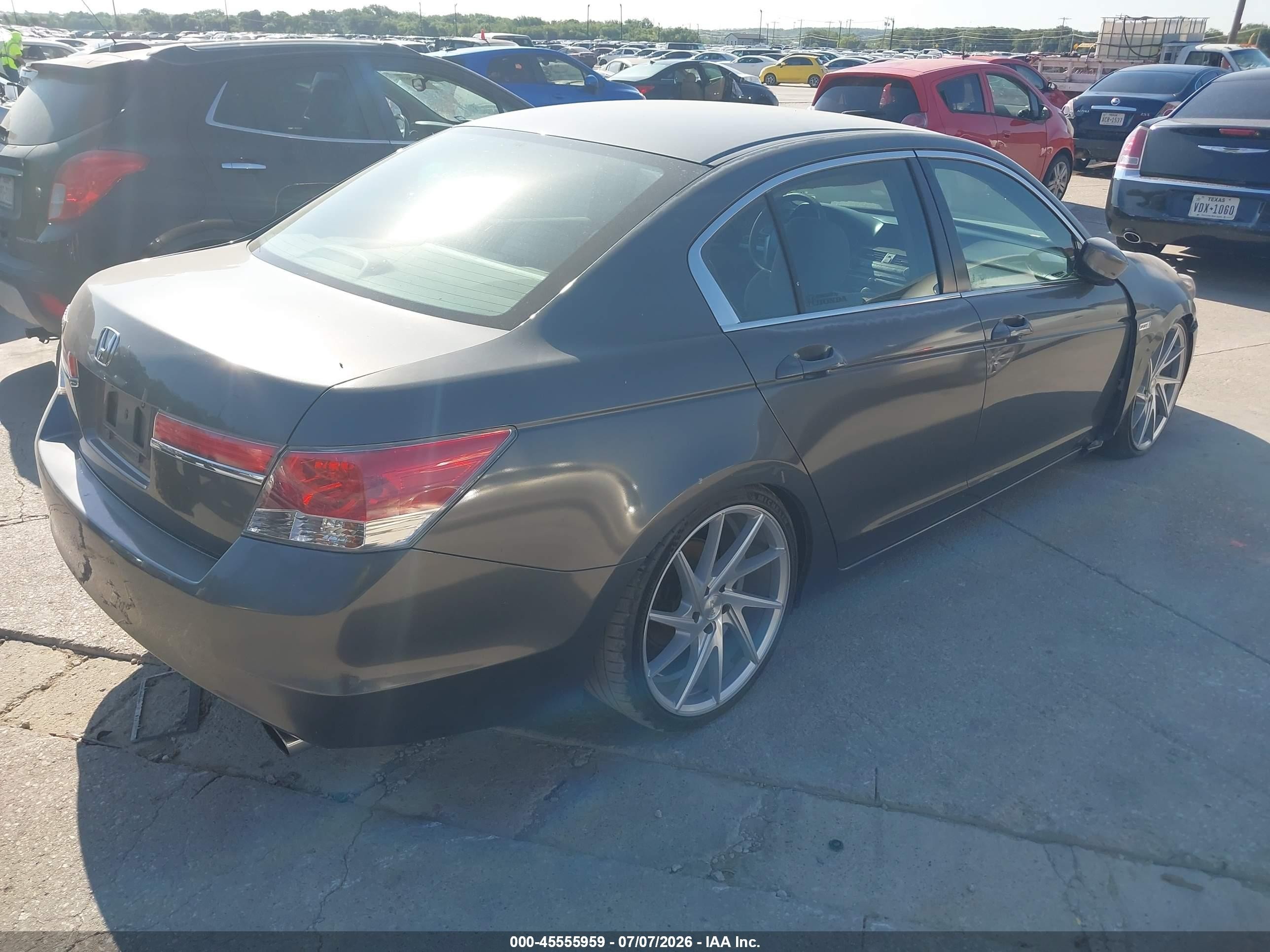 2012 Honda Accord 2.4 Lx-p Gray vin: 1HGCP2F45CA173804