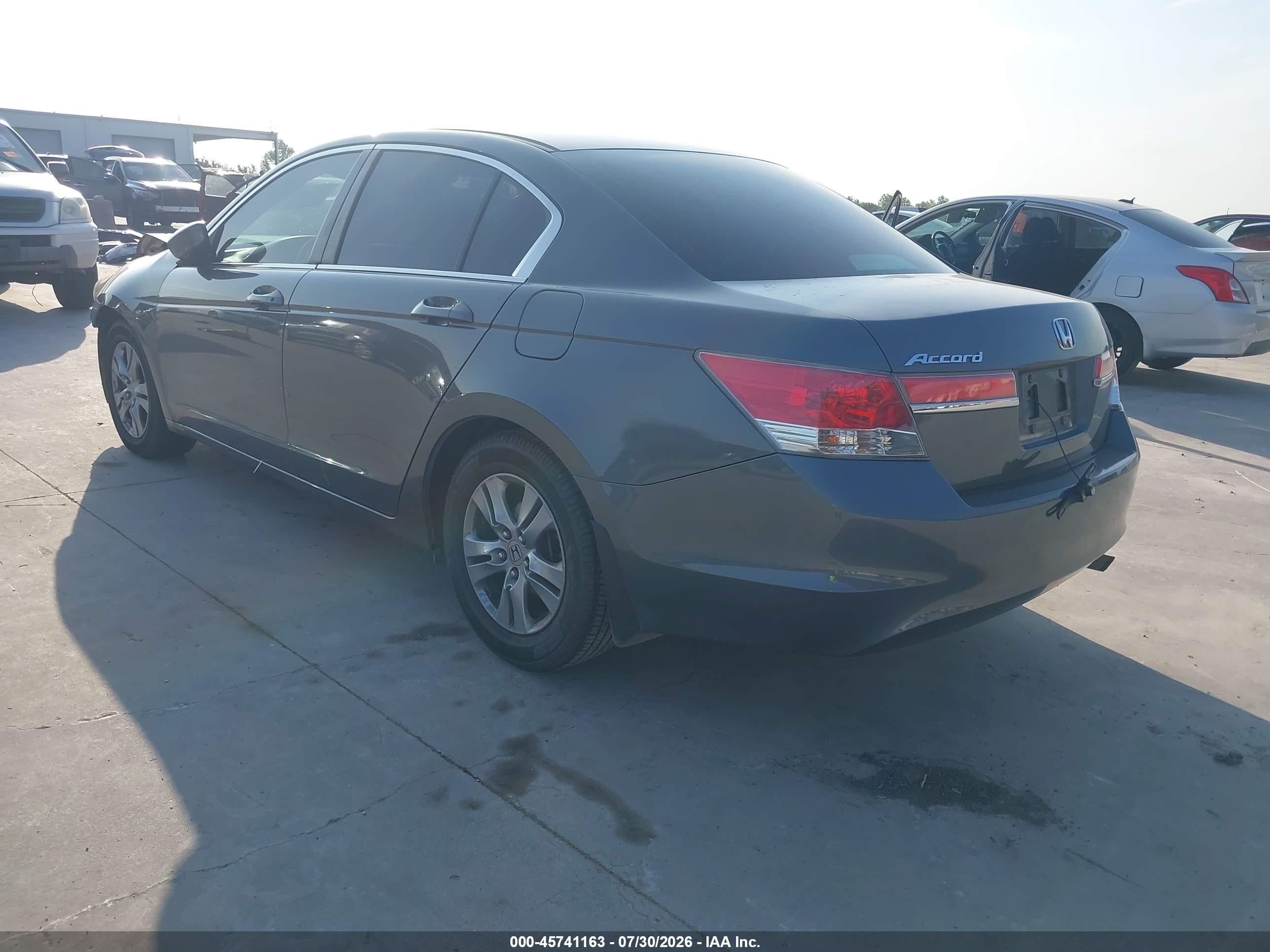 2012 Honda Accord 2.4 Lx-p Gray vin: 1HGCP2F45CA196967