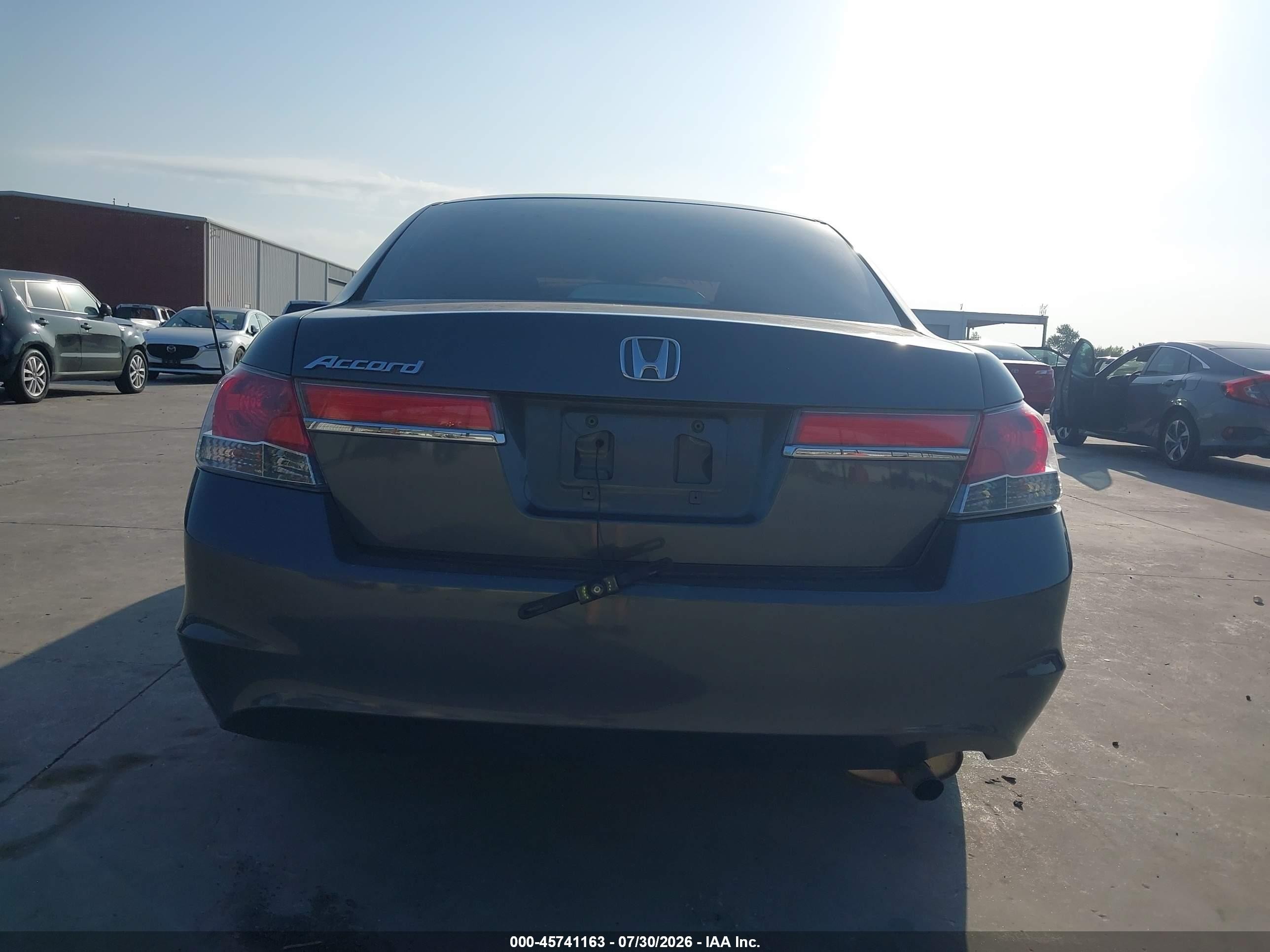 2012 Honda Accord 2.4 Lx-p Gray vin: 1HGCP2F45CA196967